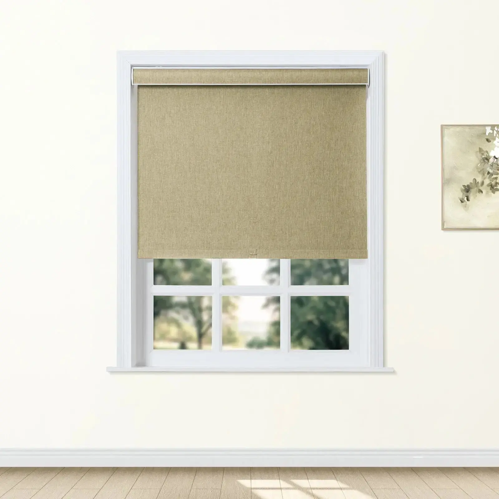 Alvin Motorized Blackout Boutique Roller Shade - Image 15