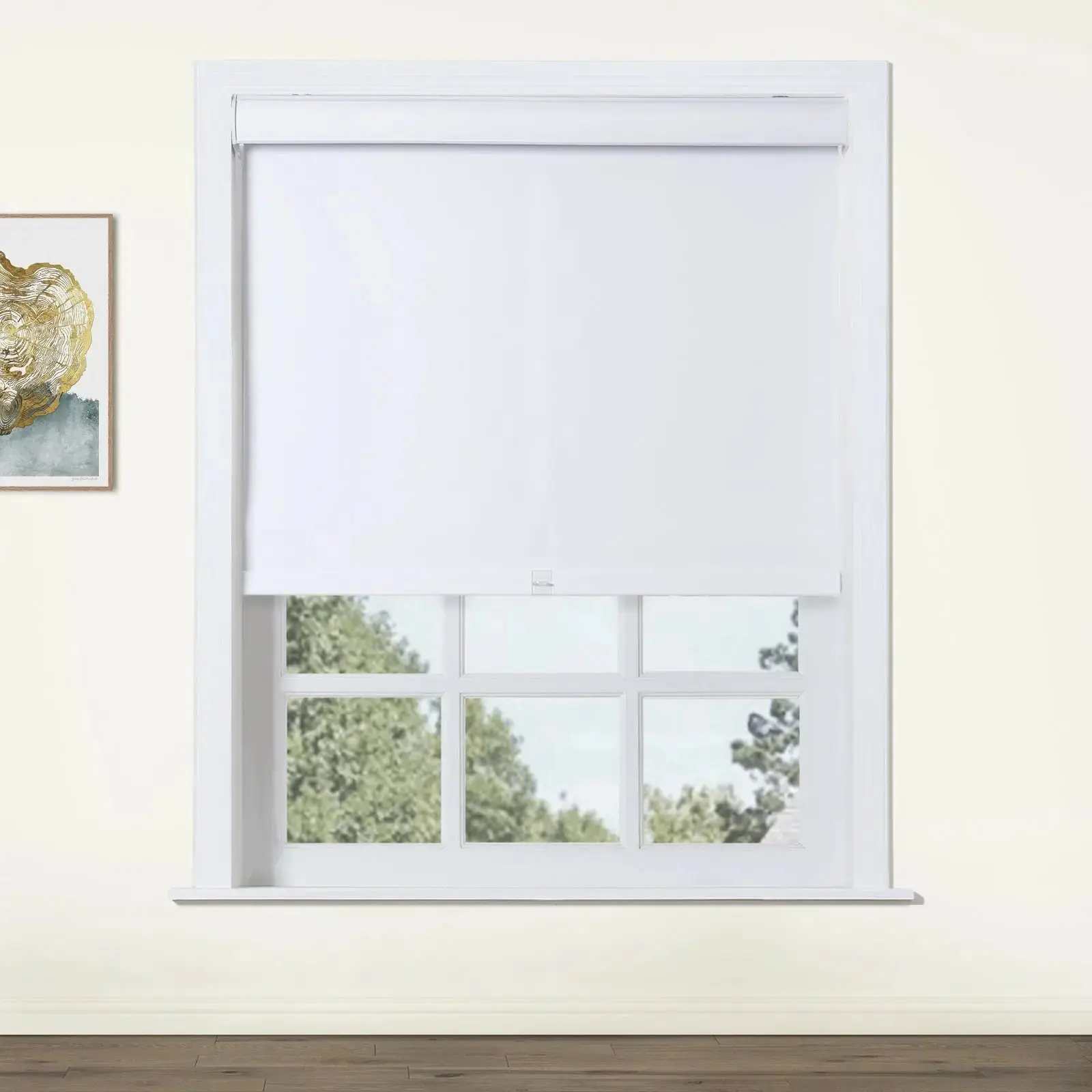 Alvin Motorized Blackout Boutique Roller Shade - Image 31