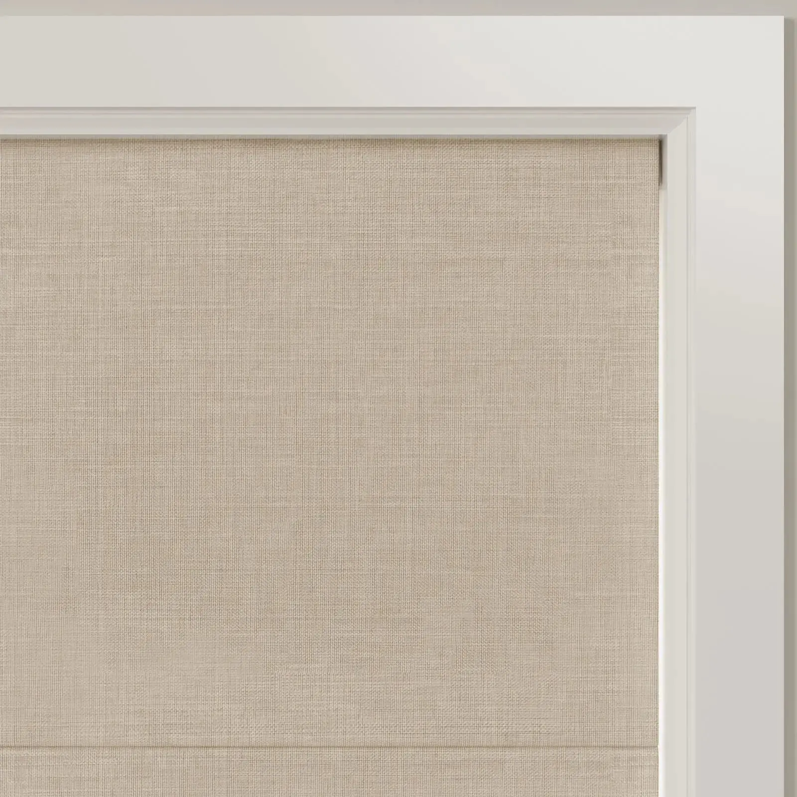 Alvin Motorized Blackout Boutique Roman Shade - Image 2