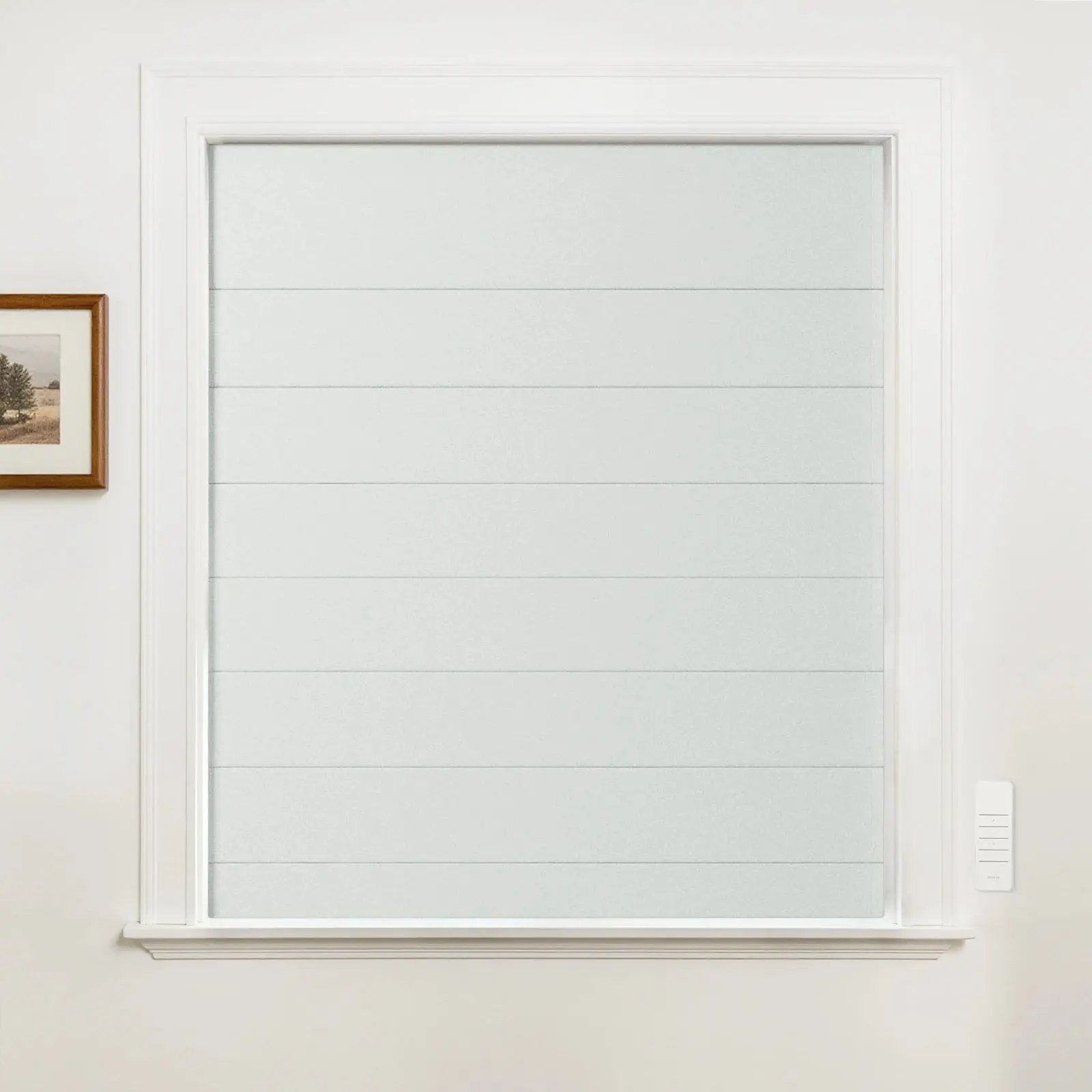 Alvin Motorized Blackout Boutique Roman Shade - Image 20