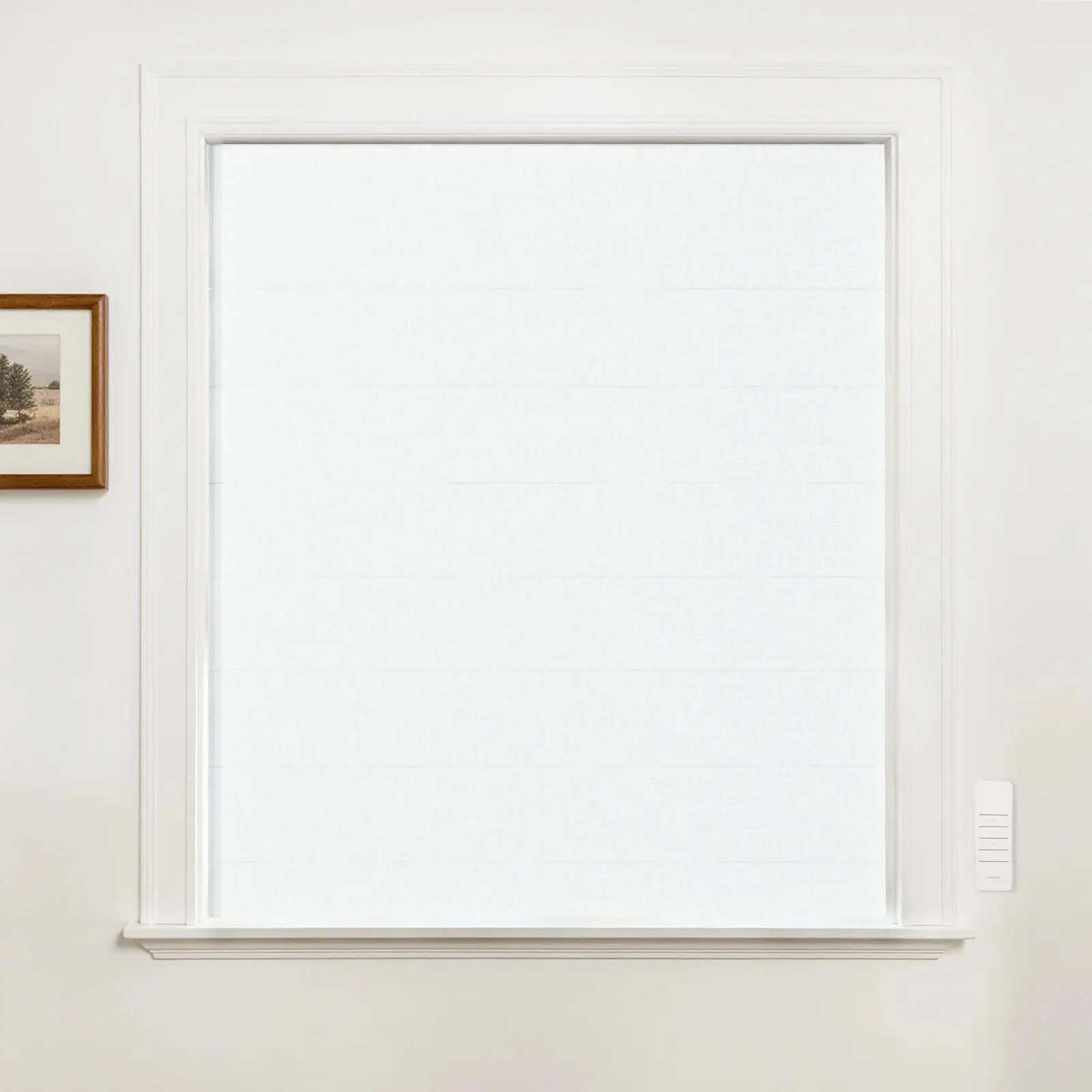 Alvin Motorized Blackout Boutique Roman Shade - Image 24