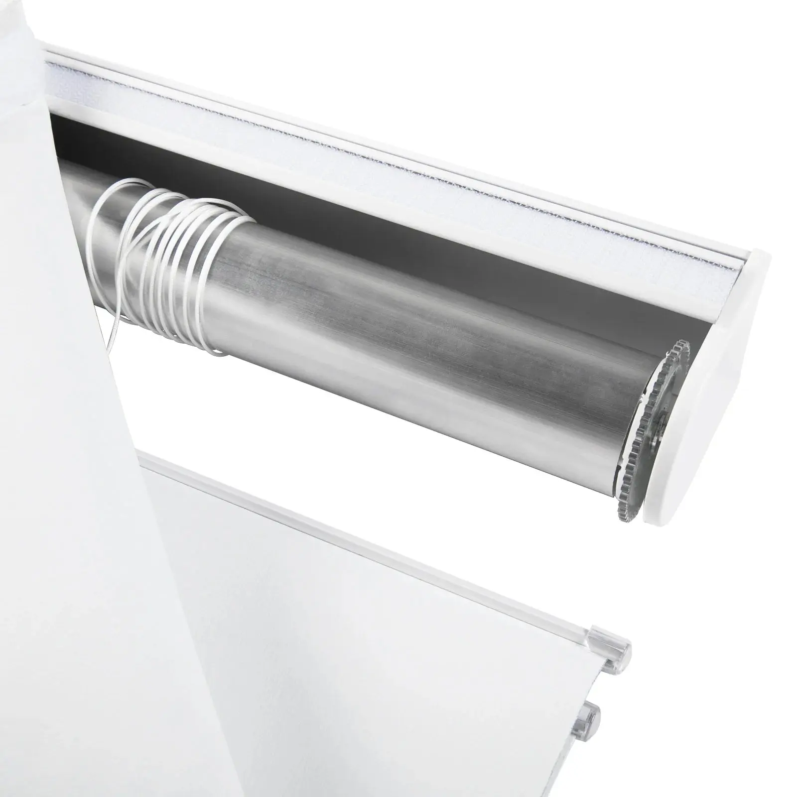 Alvin Motorized Blackout Boutique Roman Shade - Image 63