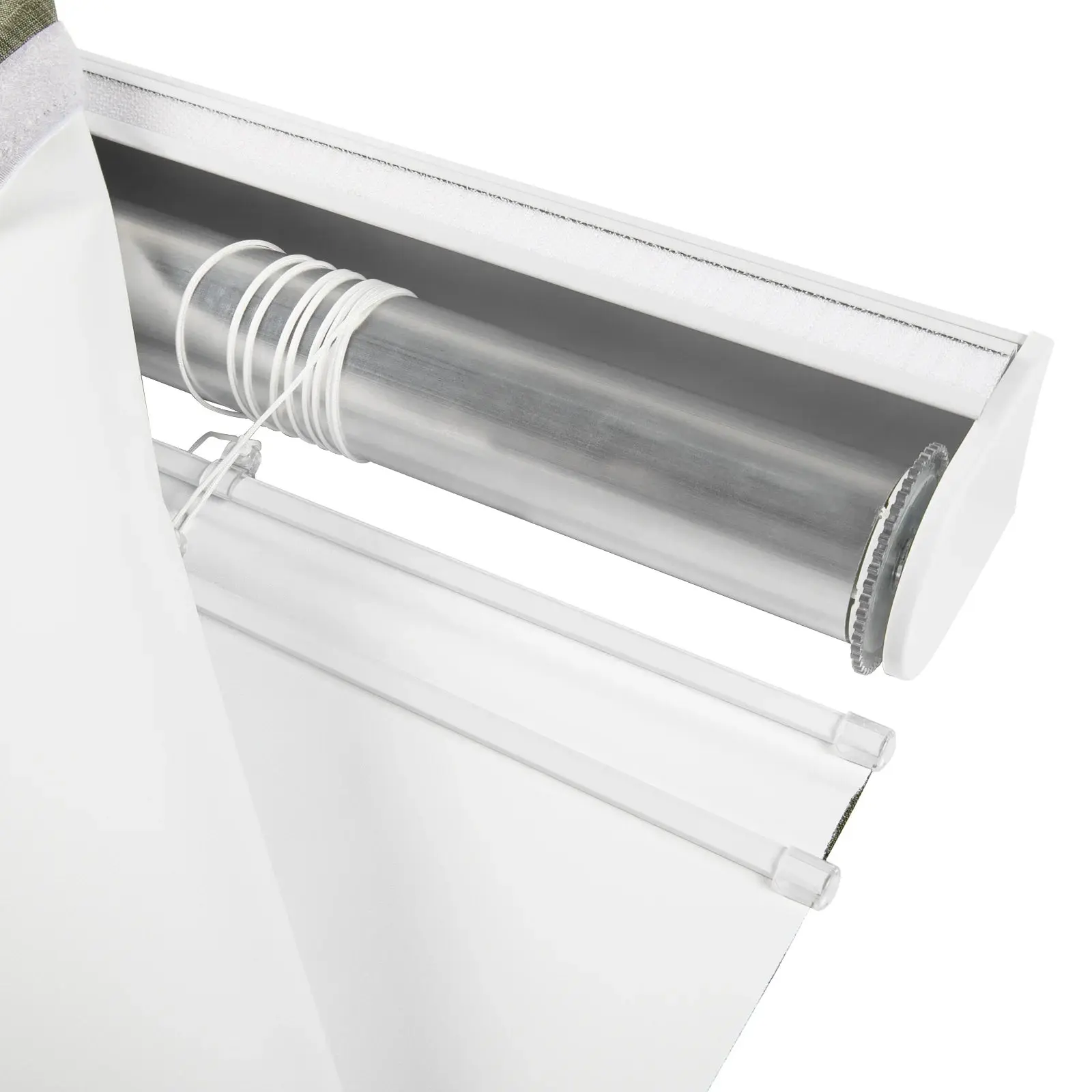 Alvin Motorized Blackout Boutique Roman Shade - Image 65