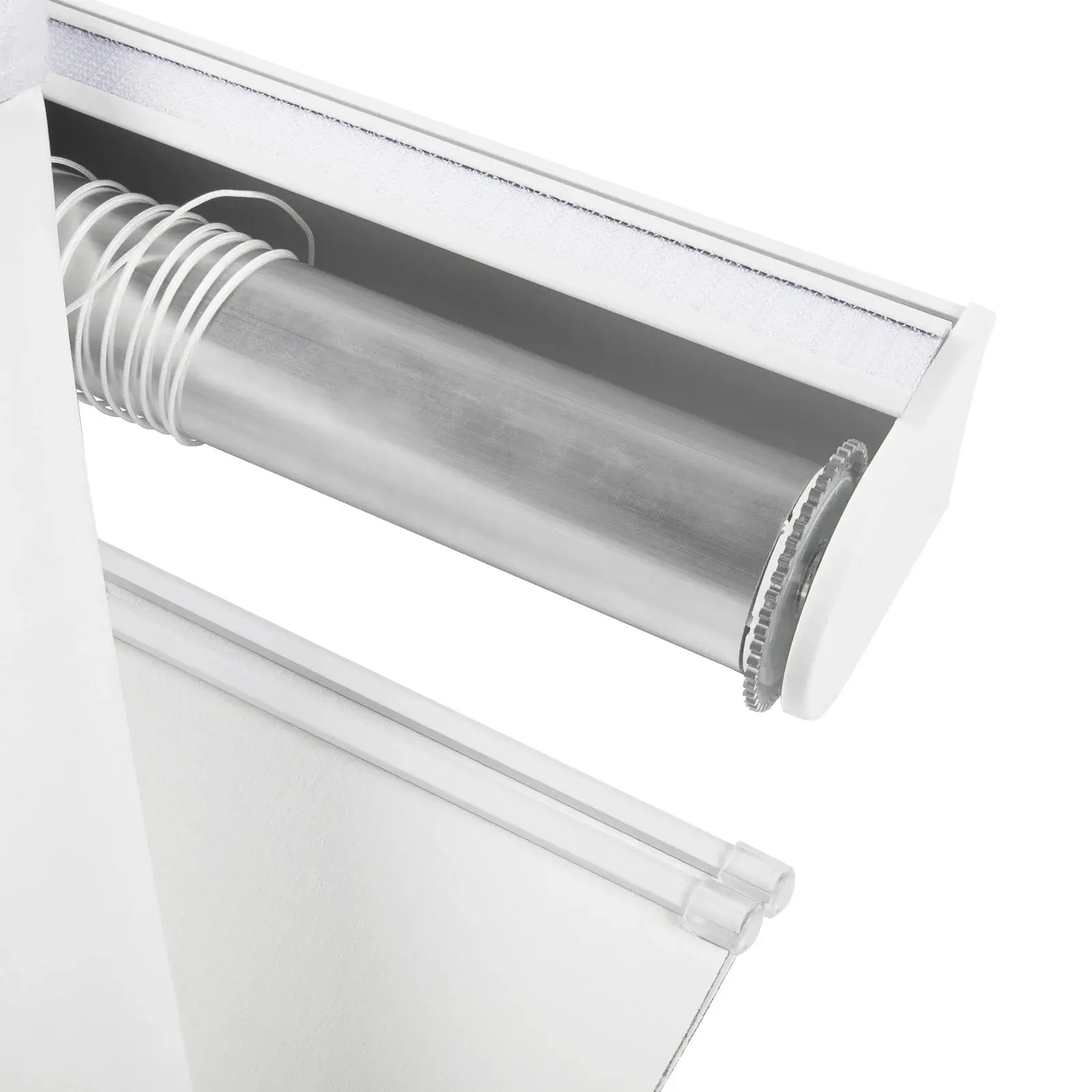 Alvin Motorized Blackout Boutique Roman Shade - Image 66