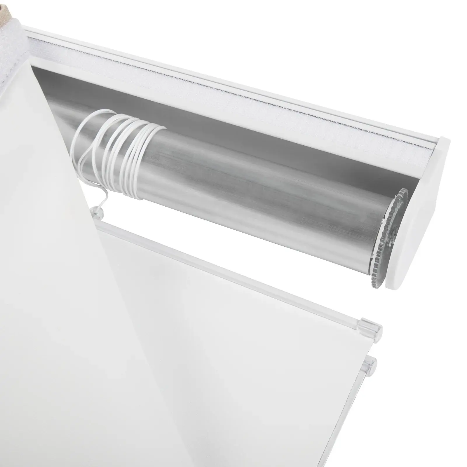 Alvin Motorized Blackout Boutique Roman Shade - Image 69