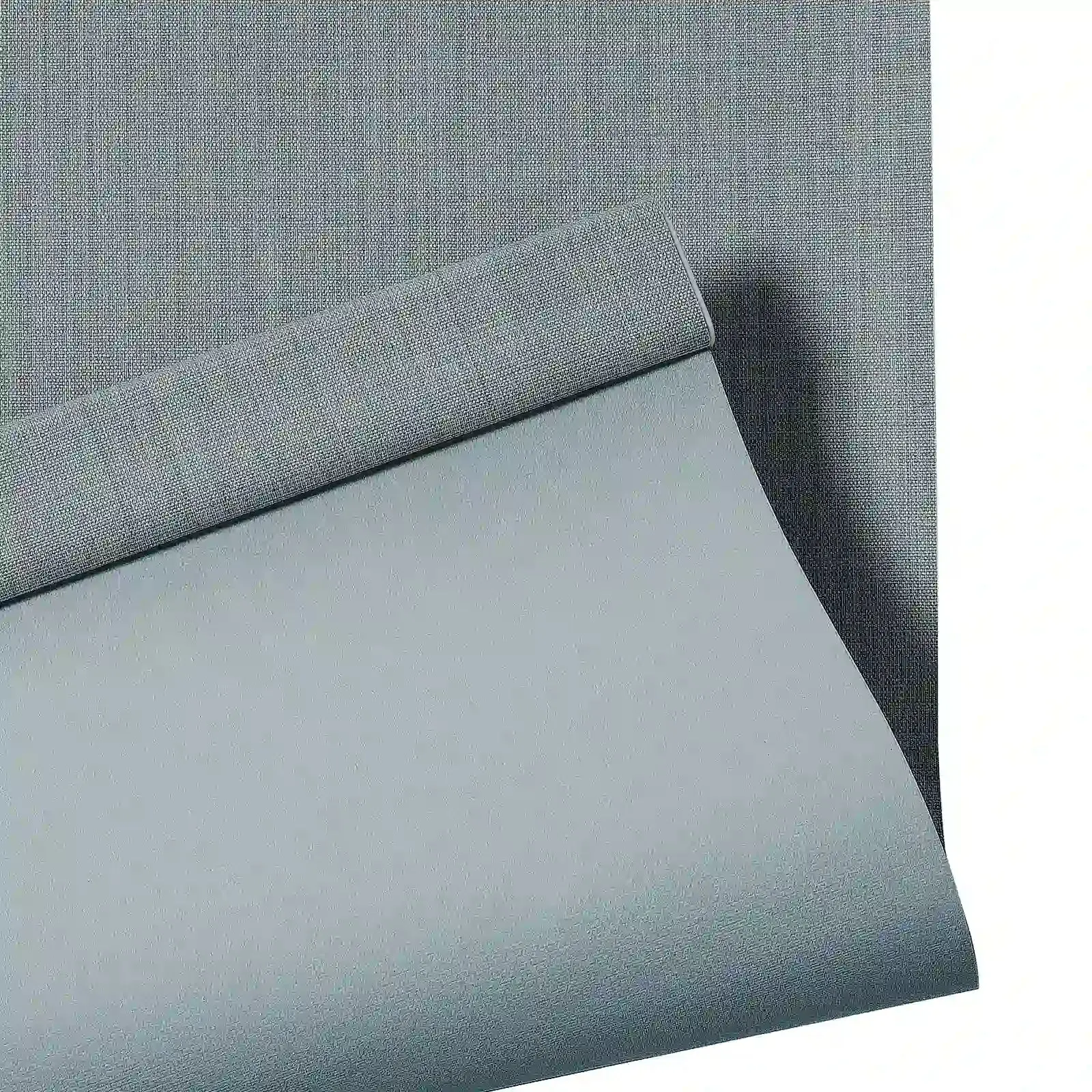 Alvin Motorized Linen Blackout Roller Shade - Image 11