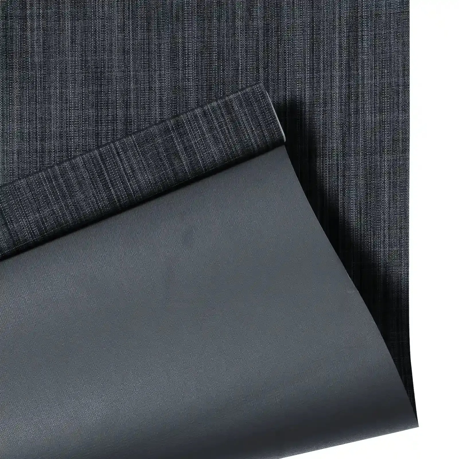 Alvin Motorized Linen Blackout Roller Shade - Image 15
