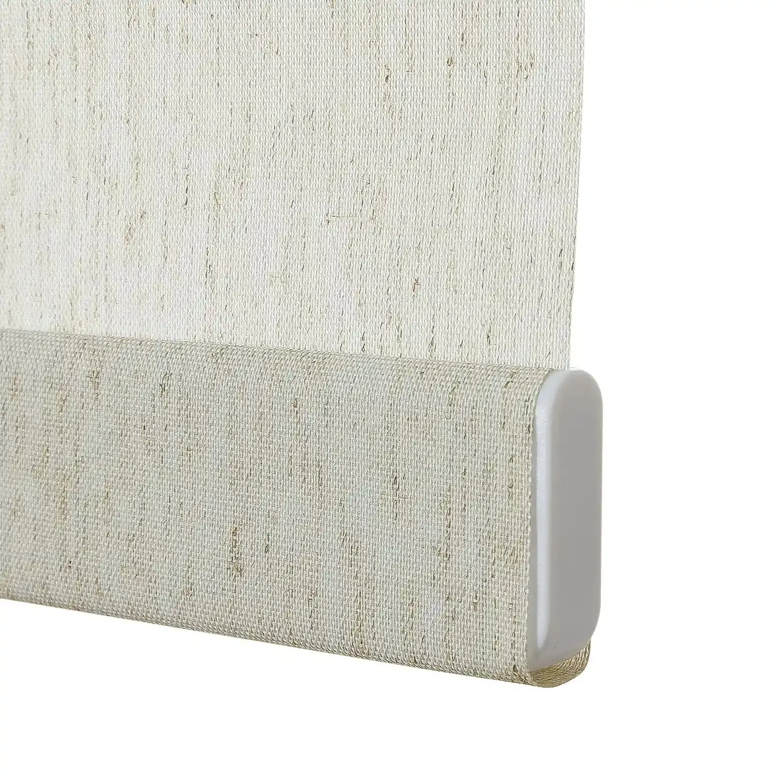 Alvin Motorized Linen Light Filtering Roller Shade - Image 4