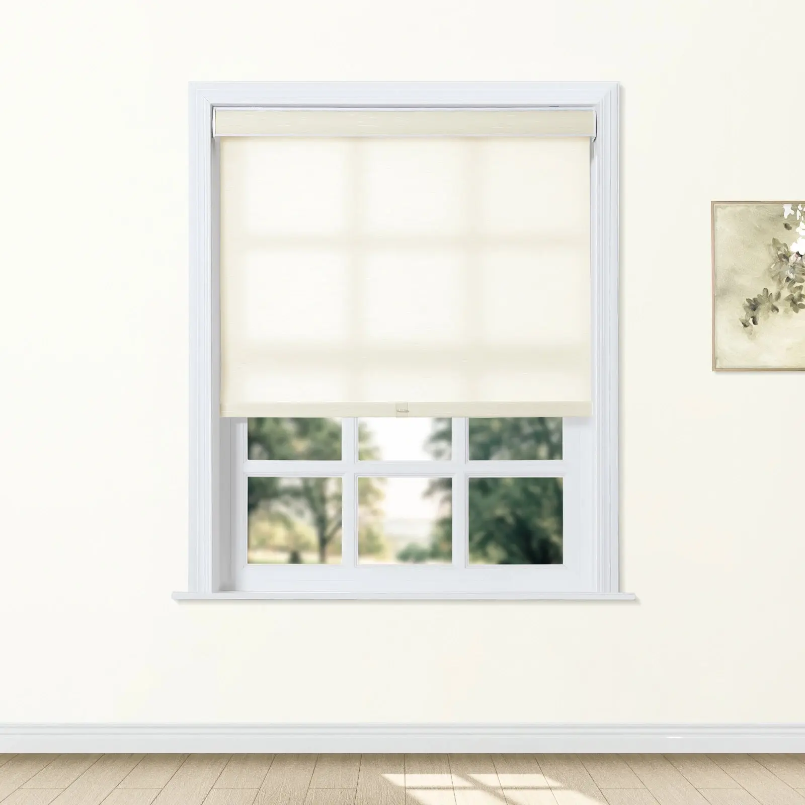 Alvin Motorized Sheer Light Filtering Roller Shade - Image 40