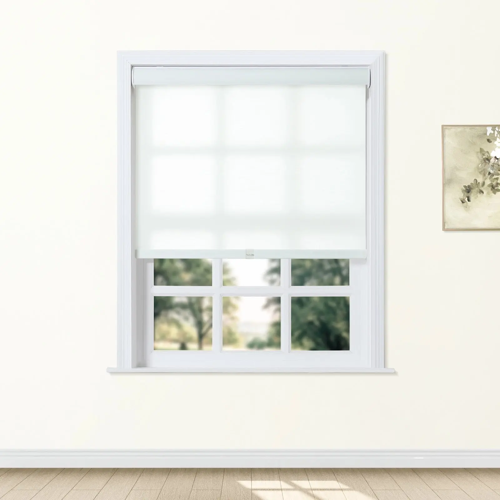 Alvin Motorized Sheer Light Filtering Roller Shade - Image 46