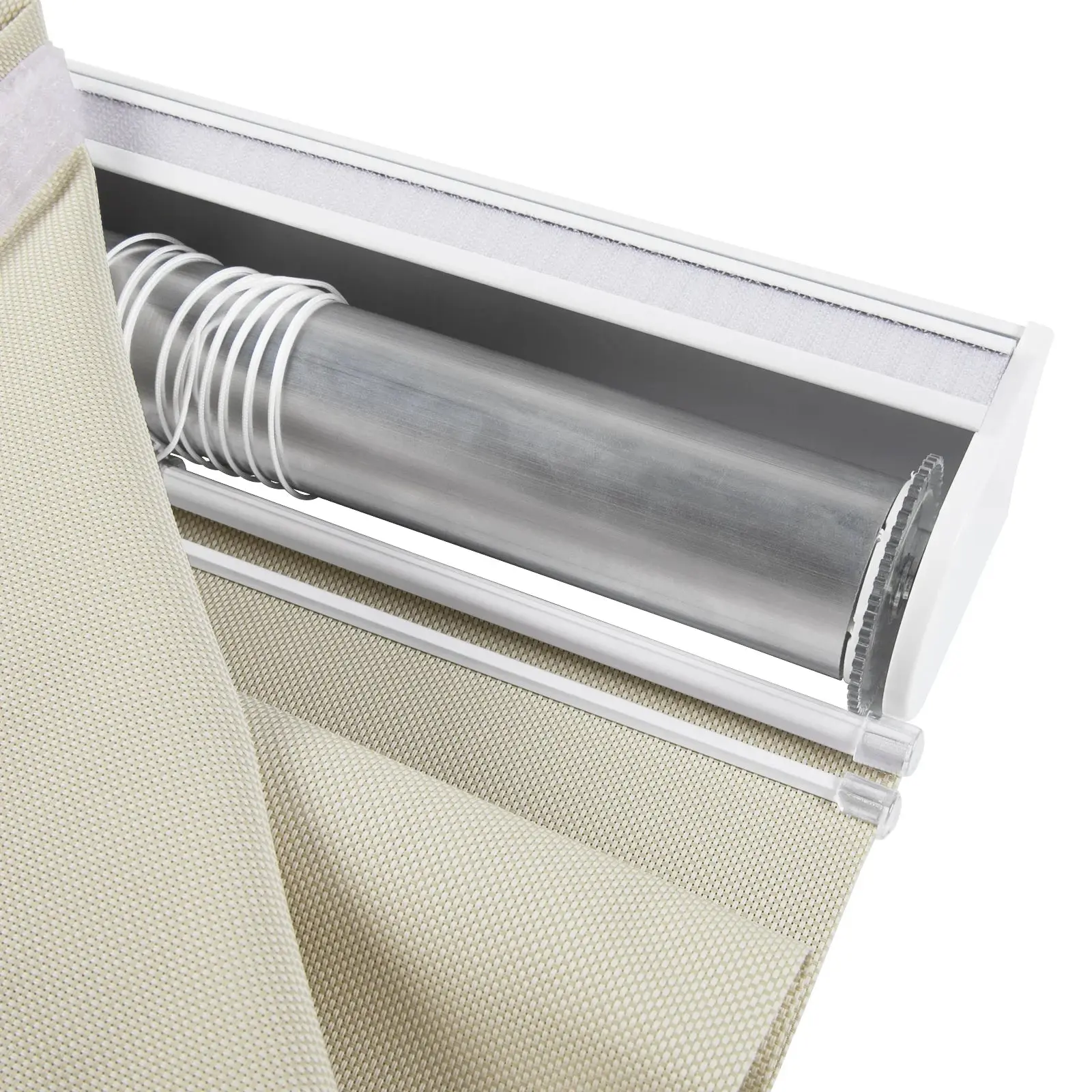 Alvin Motorized Sheer Light Filtering Roman Shade - Image 50