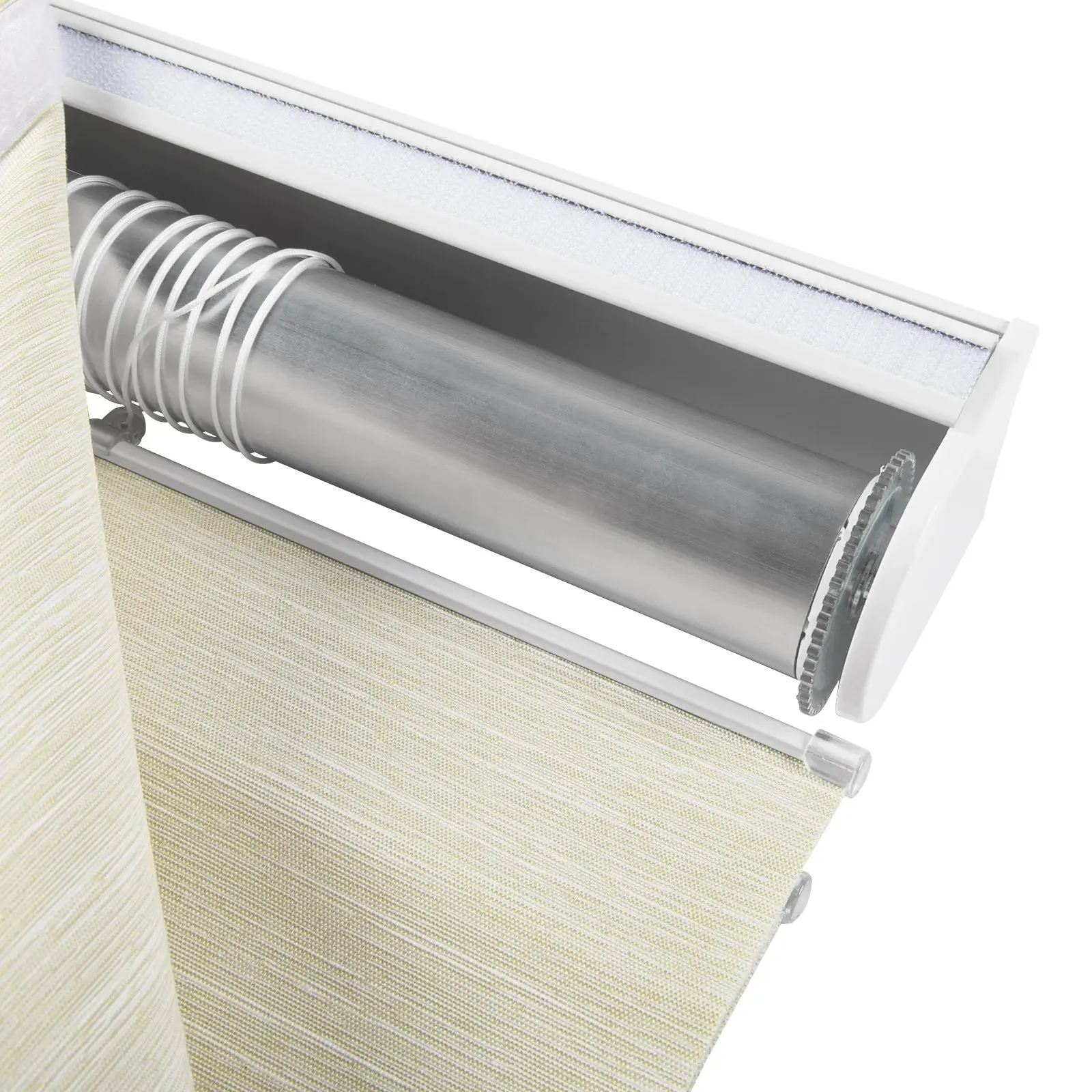 Alvin Motorized Sheer Light Filtering Roman Shade - Image 65