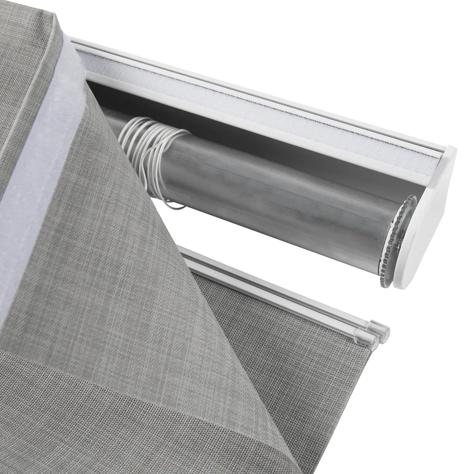 Alvin Motorized Sheer Light Filtering Roman Shade - Image 79
