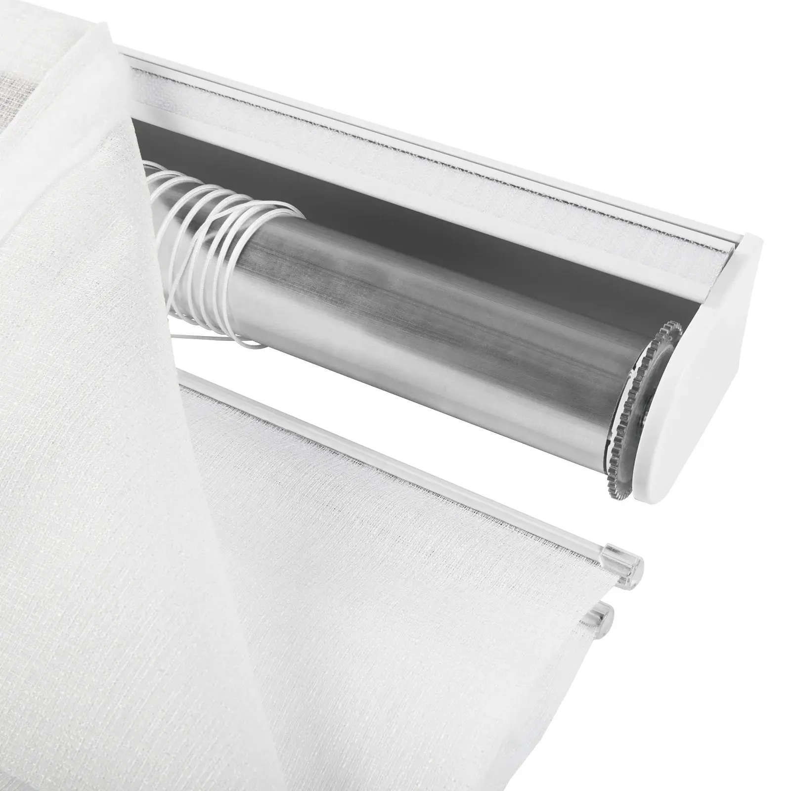 Alvin Motorized Sheer Roman Shade - Image 7