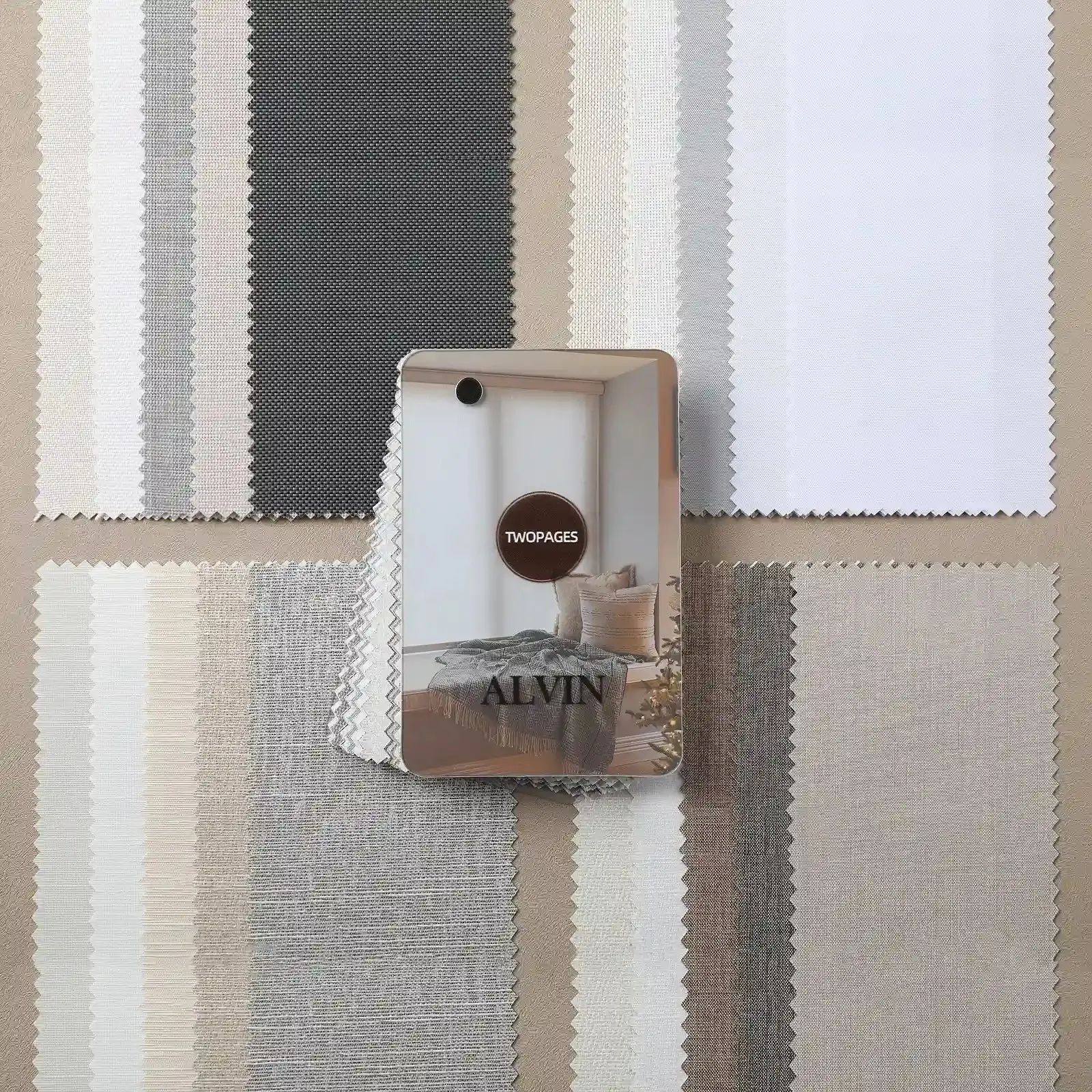 Alvin Fabric Booklet 28 Colors - Image 2