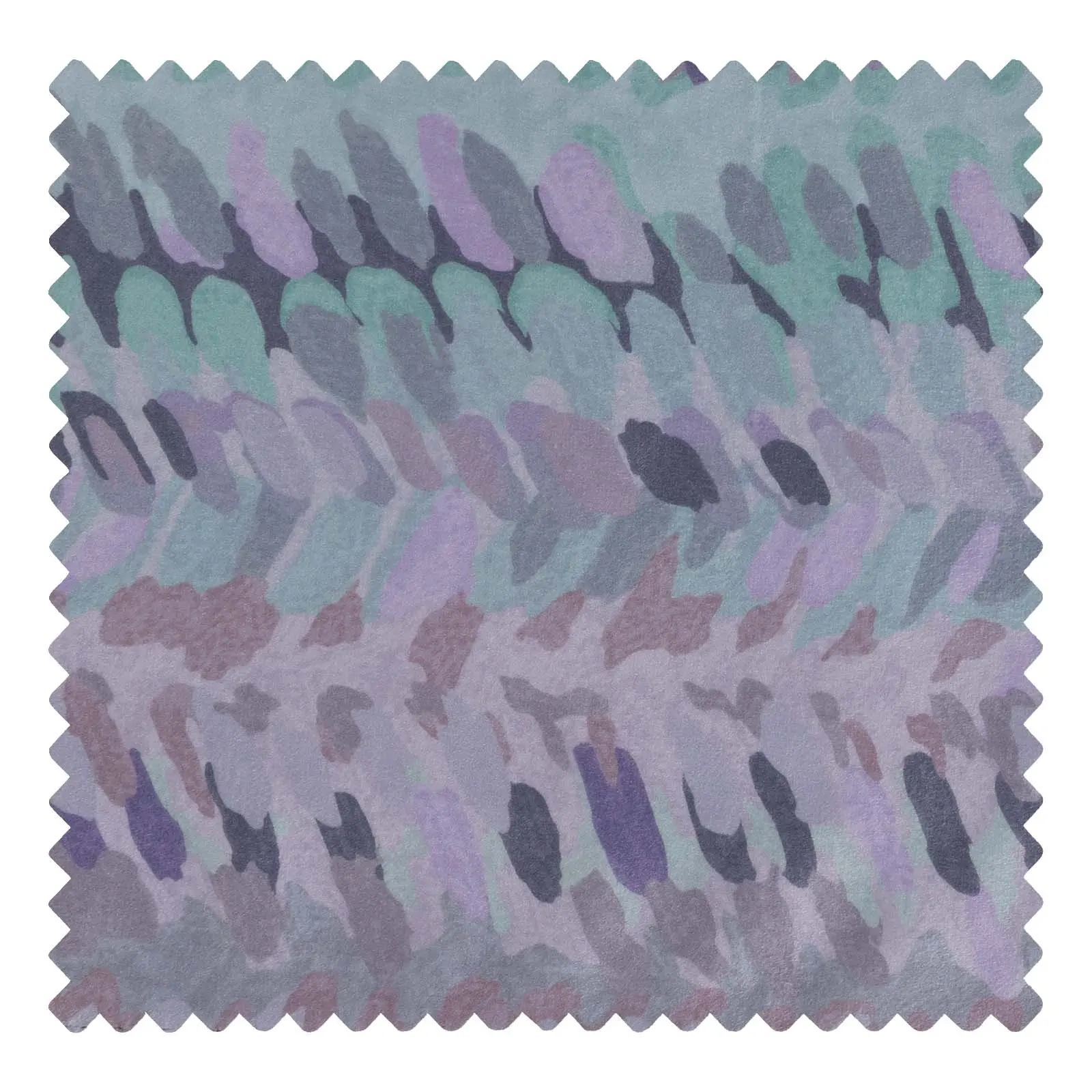 Amy Switzer Printed Velvet Pleated Drapery - Image 13
