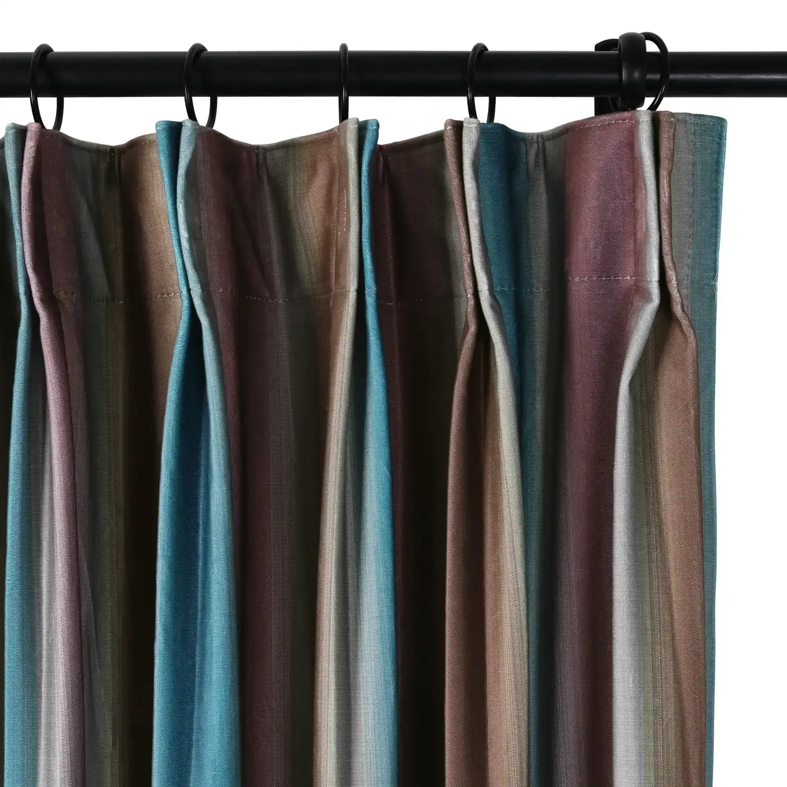 Amy Switzer Printed Velvet Pleated Drapery - Image 140