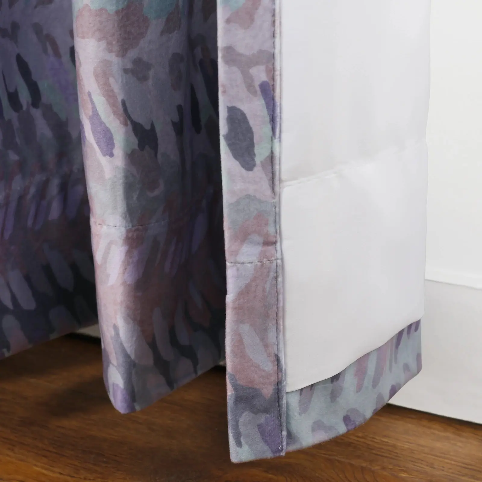 Amy Switzer Printed Velvet Pleated Drapery - Image 39