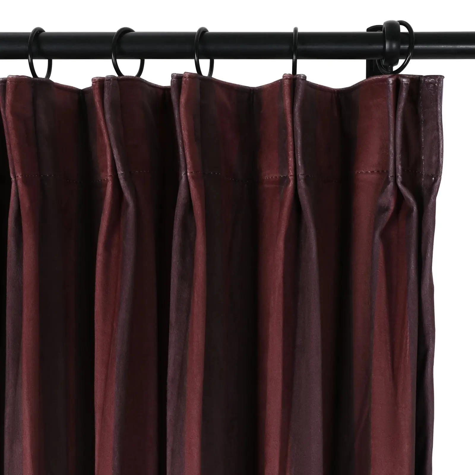 Amy Switzer Printed Velvet Pleated Drapery - Image 58