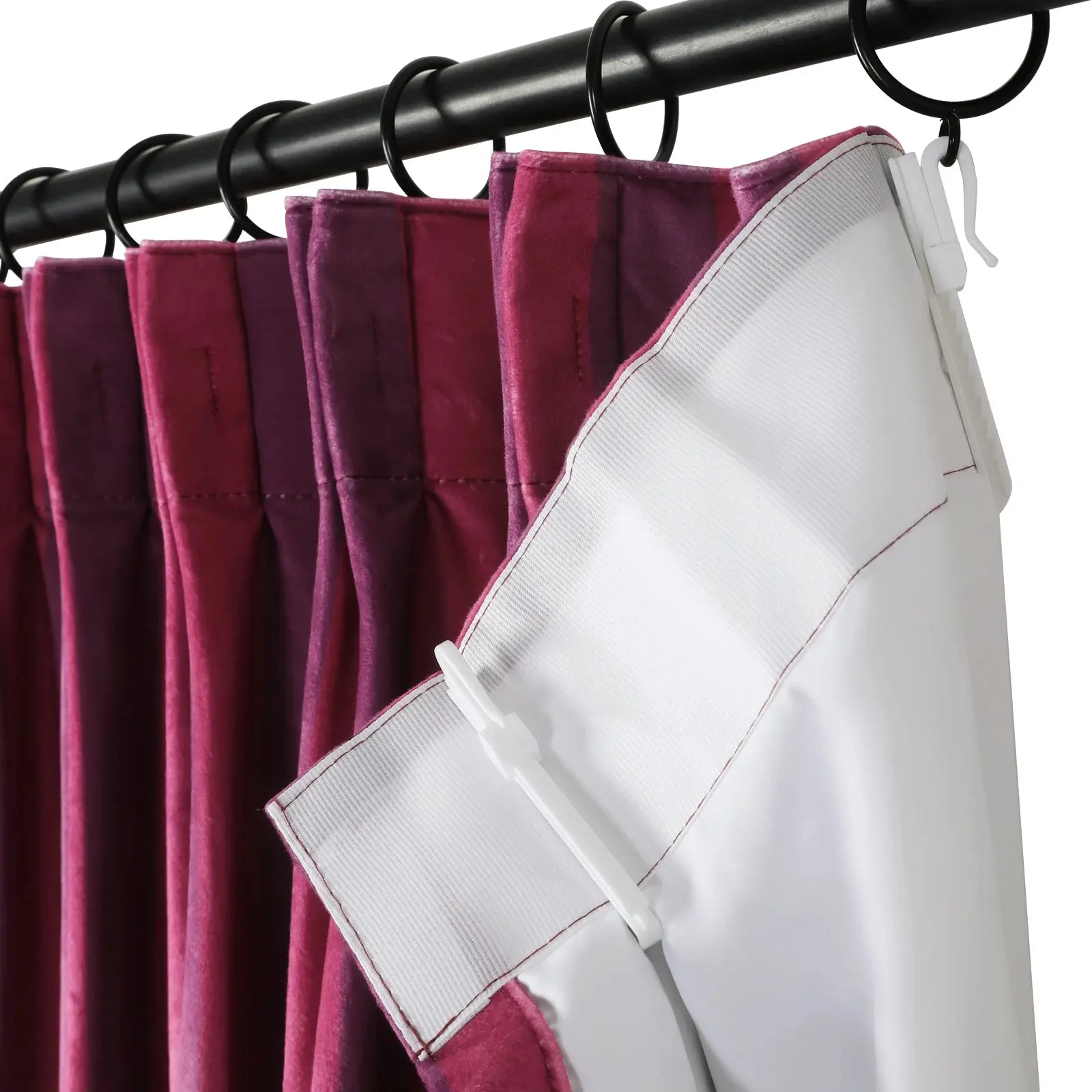 Amy Switzer Printed Velvet Pleated Drapery - Image 70