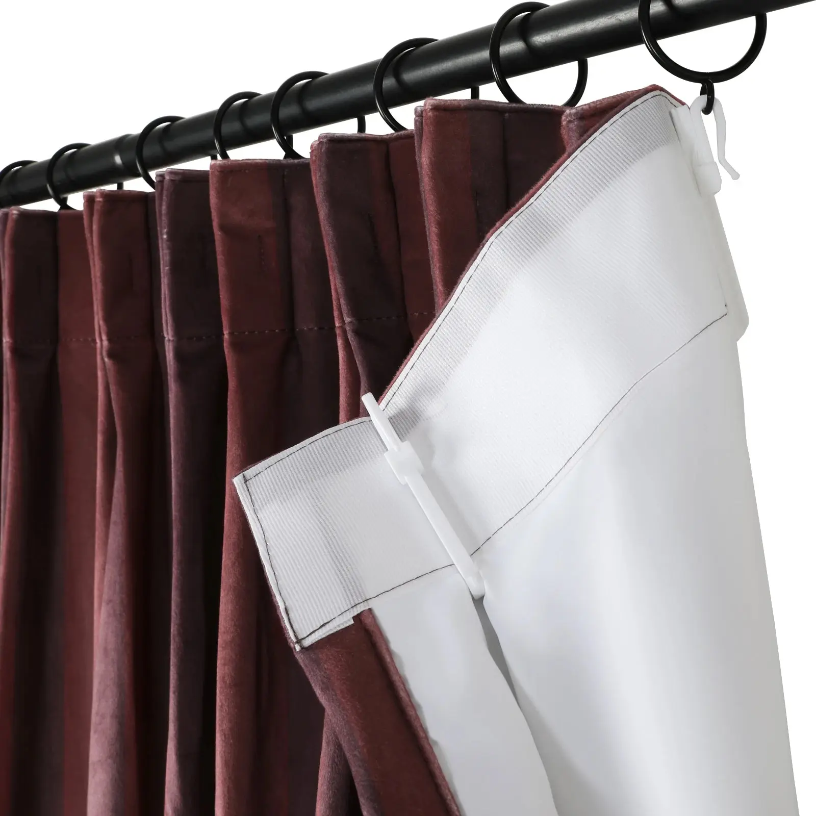 Amy Switzer Printed Velvet Pleated Drapery - Image 71