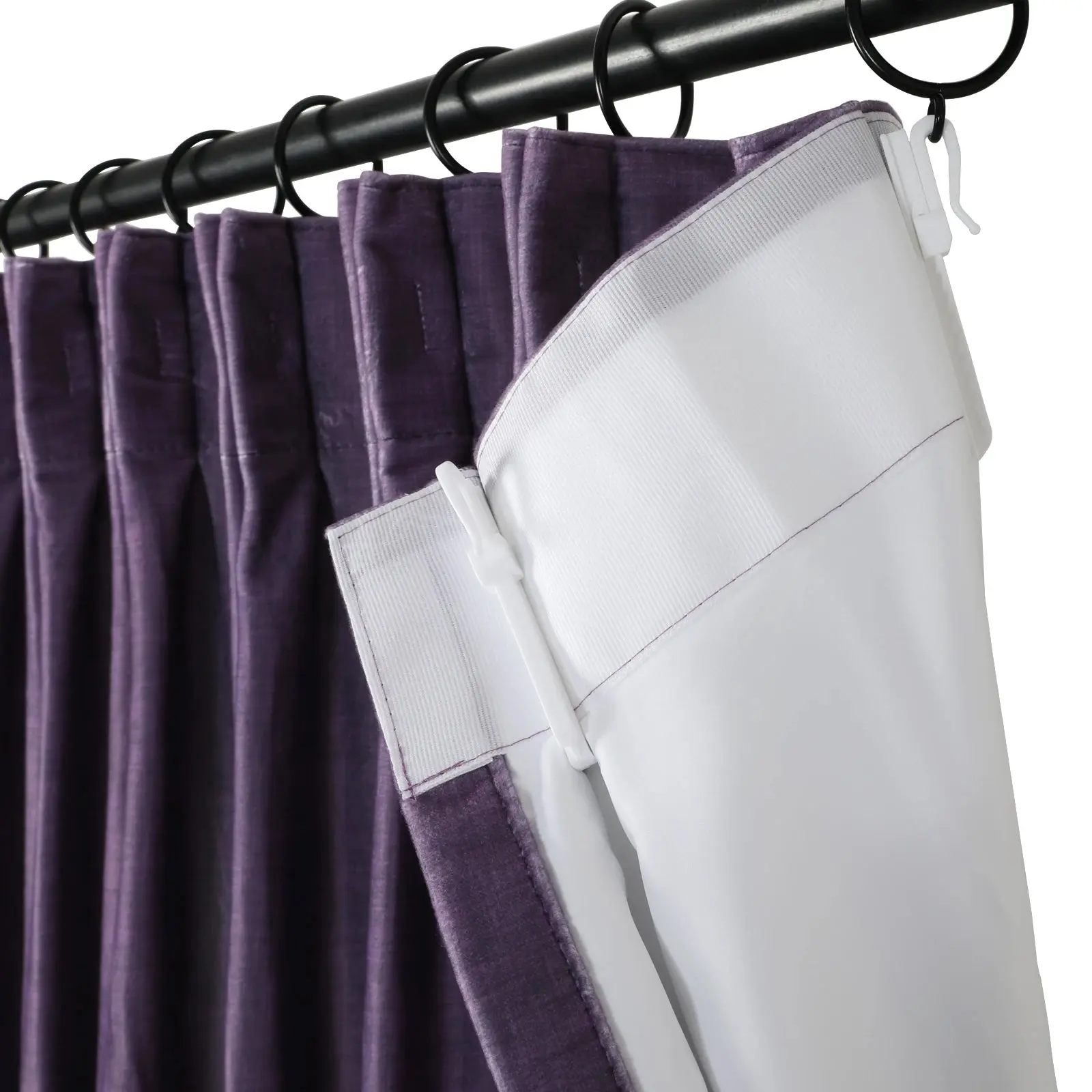 Amy Switzer Printed Velvet Pleated Drapery - Image 95