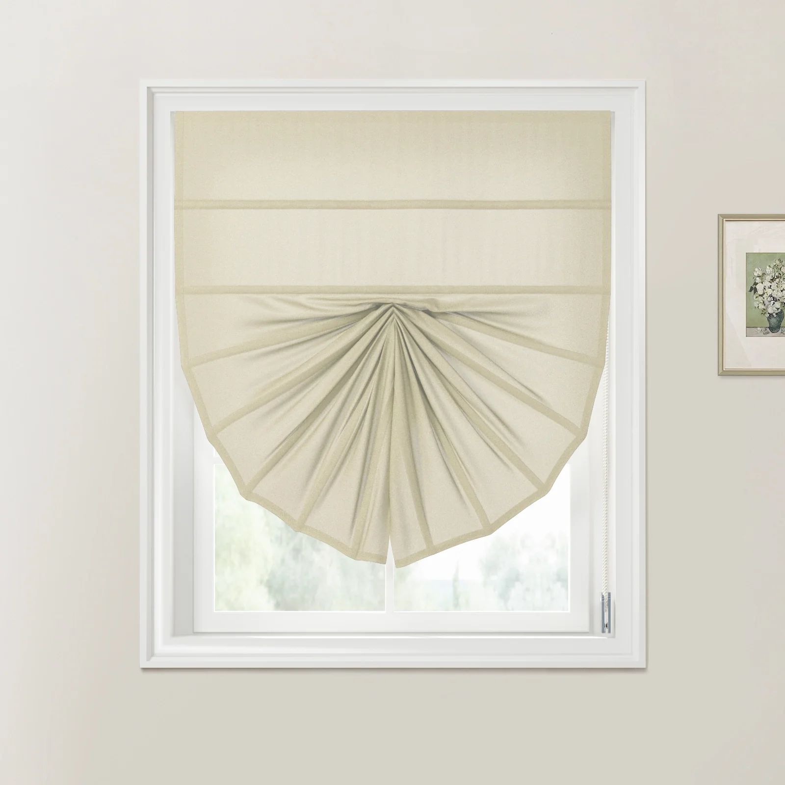 Andy Fan Roman Shades Cord Lift
