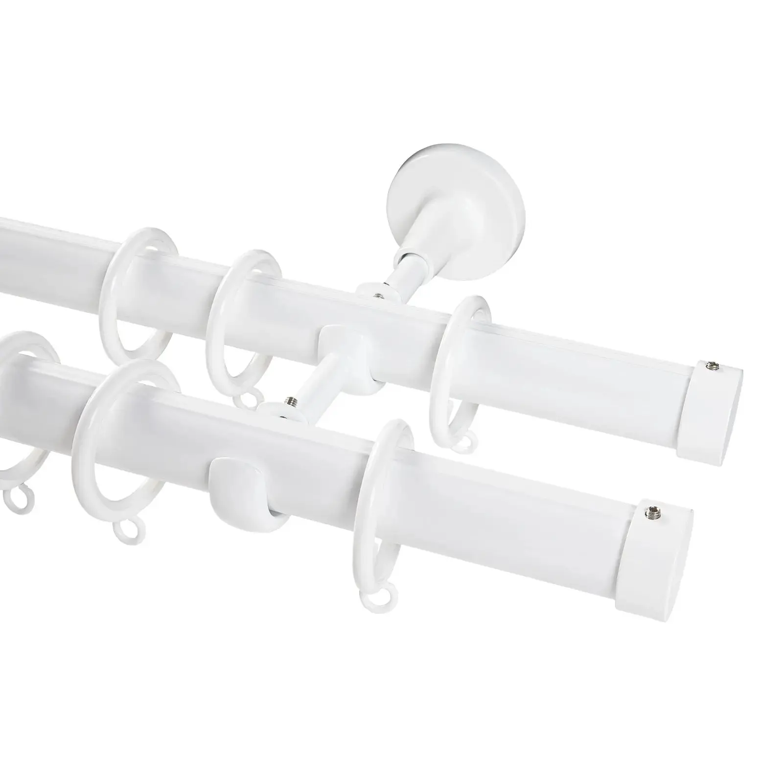 Arno Double Decorative Curtain Rod with Rings - Image 22