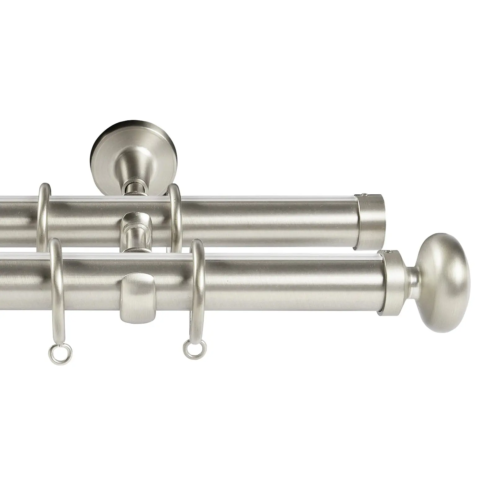 Arno Double Decorative Curtain Rod with Rings - Image 26
