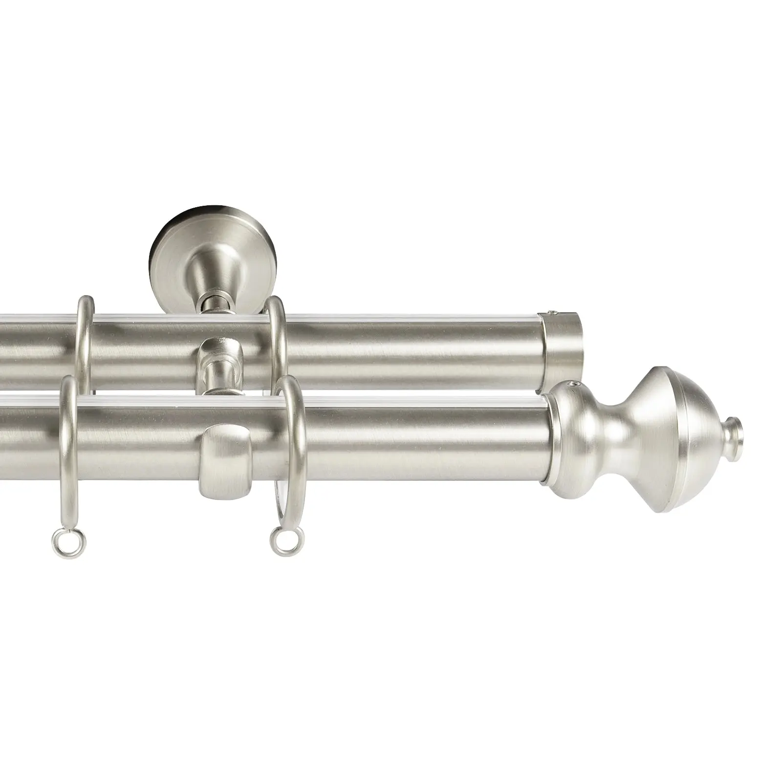 Arno Double Decorative Curtain Rod with Rings - Image 27