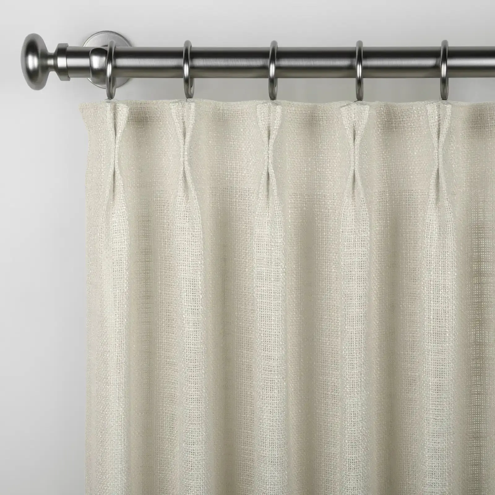 Arno Single Decorative Curtain Rod with Rings - Image 31