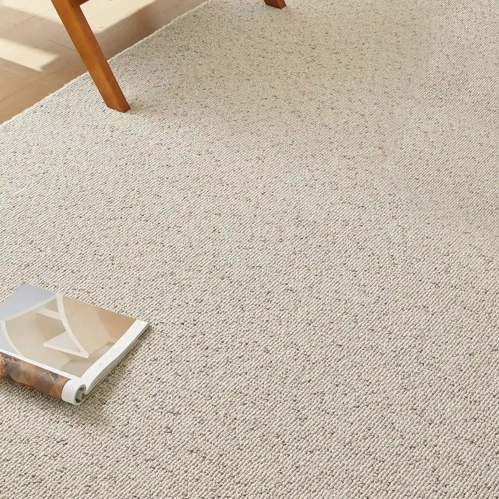 Elvis Popcorn-Textured Wool Rug - Image 4