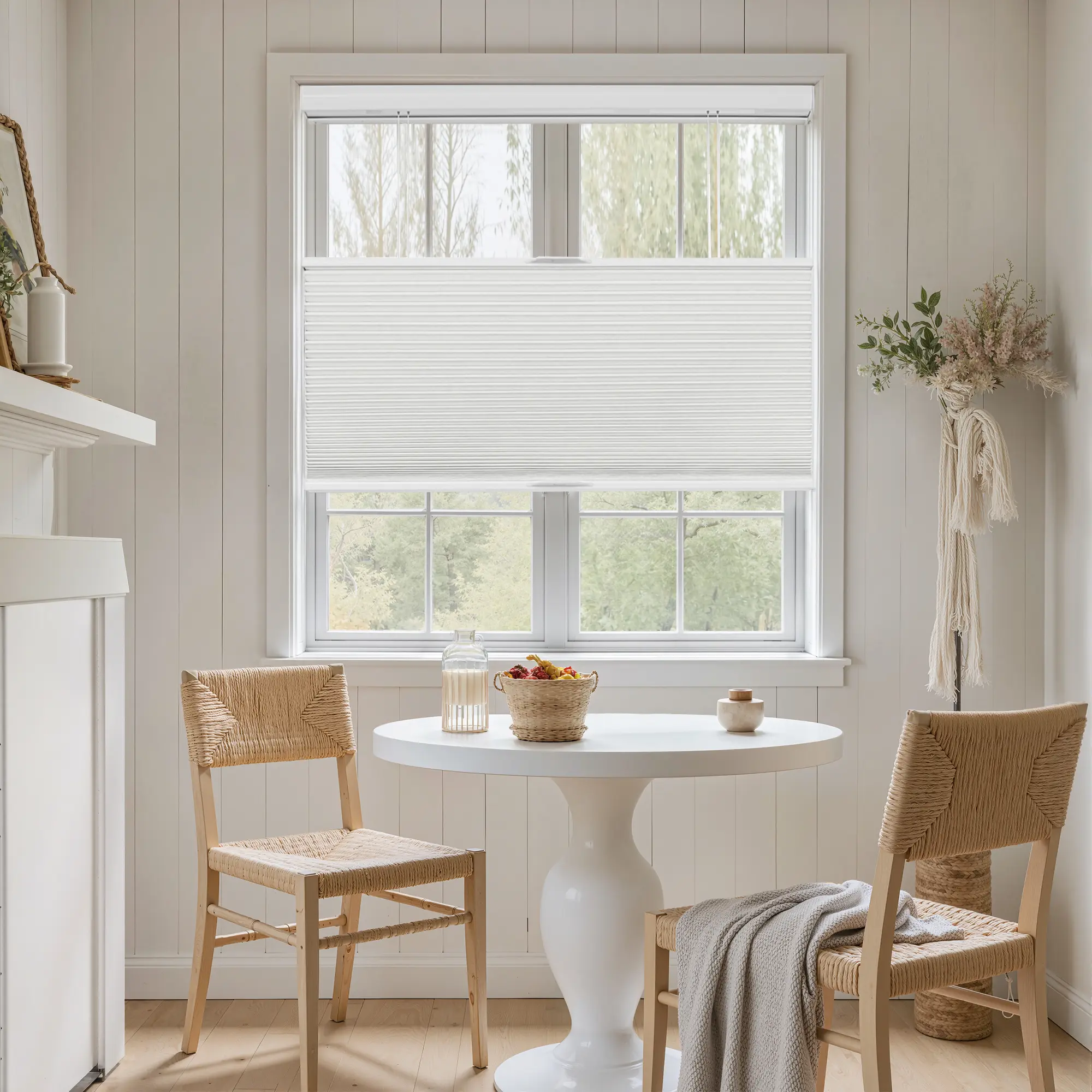 Aura Top Down Bottom Up Blackout Cellular Window Shades Cordless