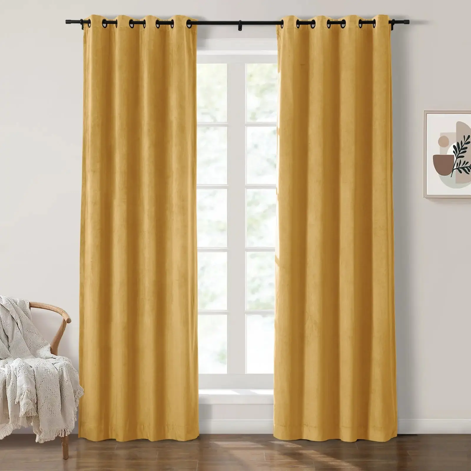 TWOPAGES Birkin Velvet Curtain Grommet - Image 27