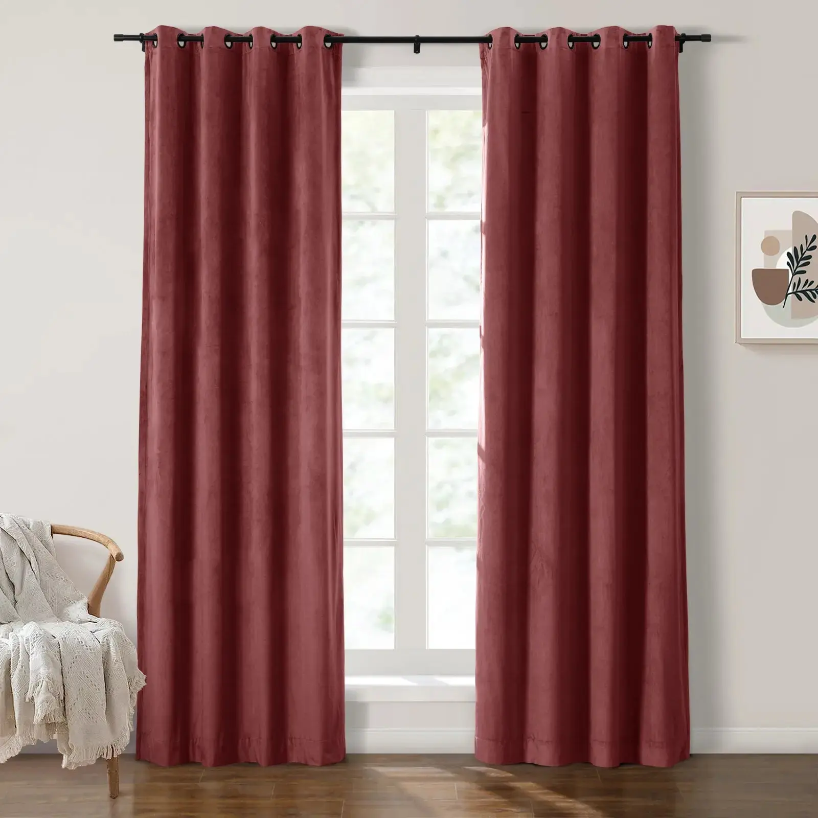 TWOPAGES Birkin Velvet Curtain Grommet - Image 33