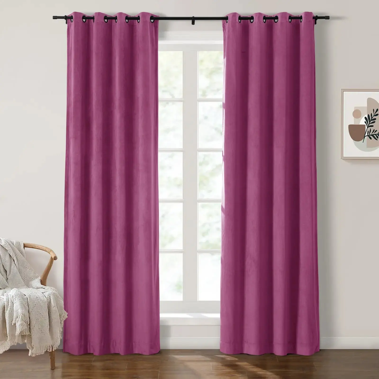 TWOPAGES Birkin Velvet Curtain Grommet - Image 34