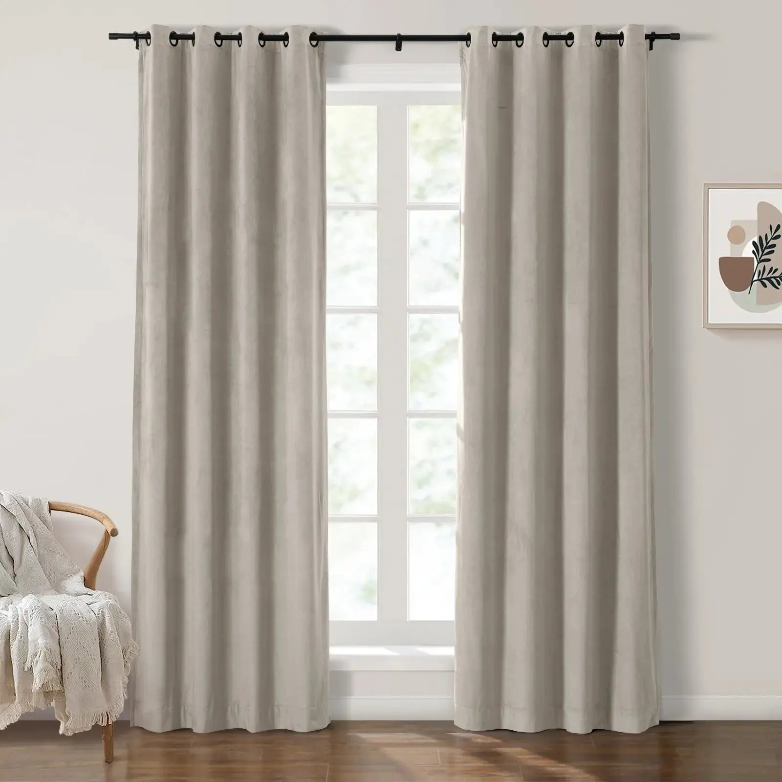TWOPAGES Birkin Velvet Curtain Grommet - Image 43