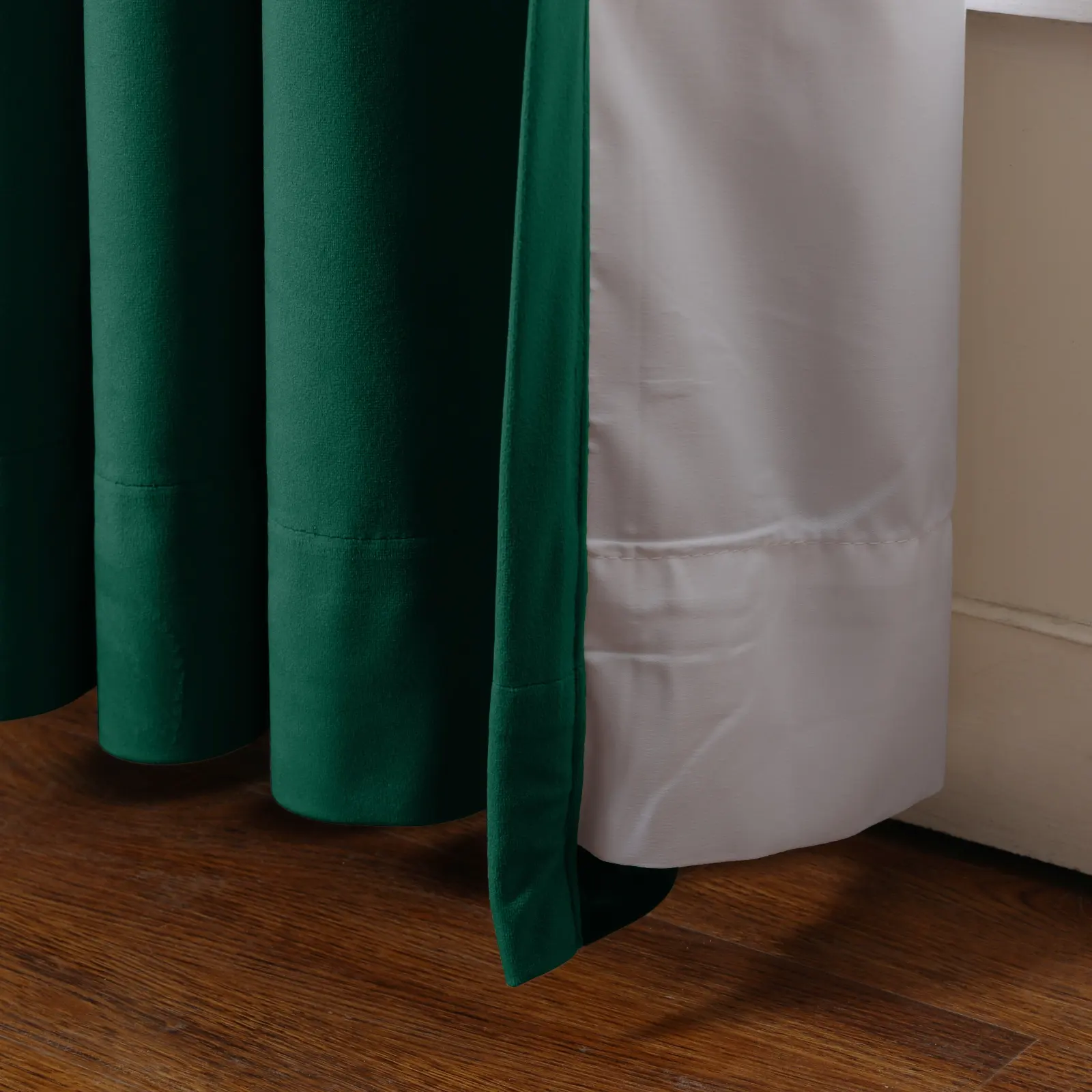 Birkin Velvet Curtain Pinch Pleated Thermal Drapes - Image 21