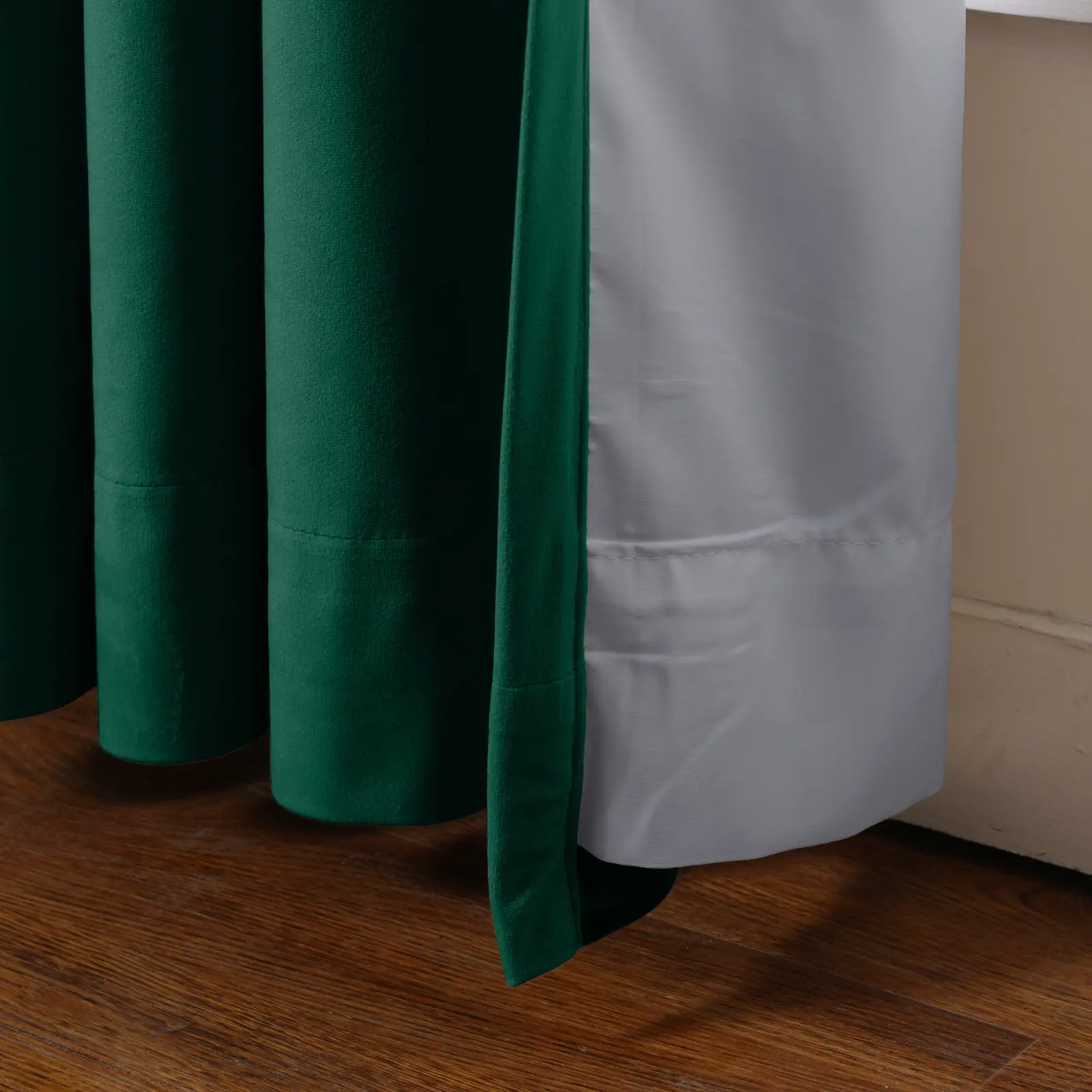 Birkin Velvet Curtain Pinch Pleated Thermal Drapes - Image 32