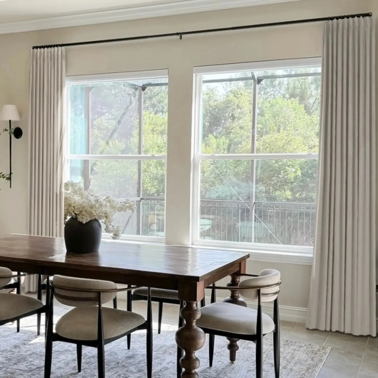 Birkin Velvet Curtain Pinch Pleated Thermal Drapes - Image 5