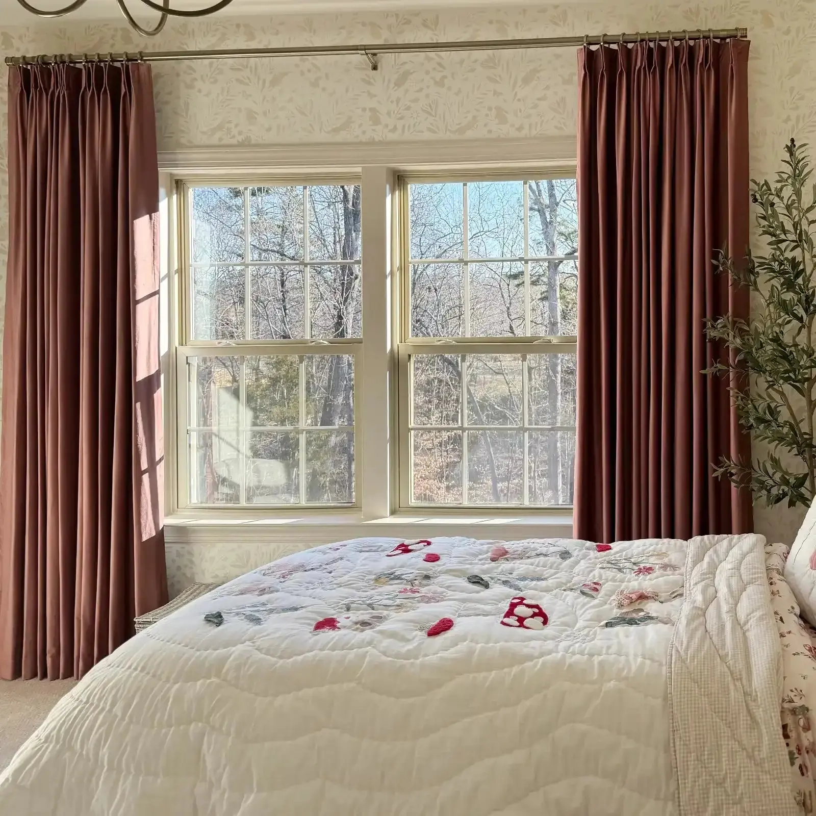 Birkin Velvet Curtain Pinch Pleated Thermal Drapes - Image 6