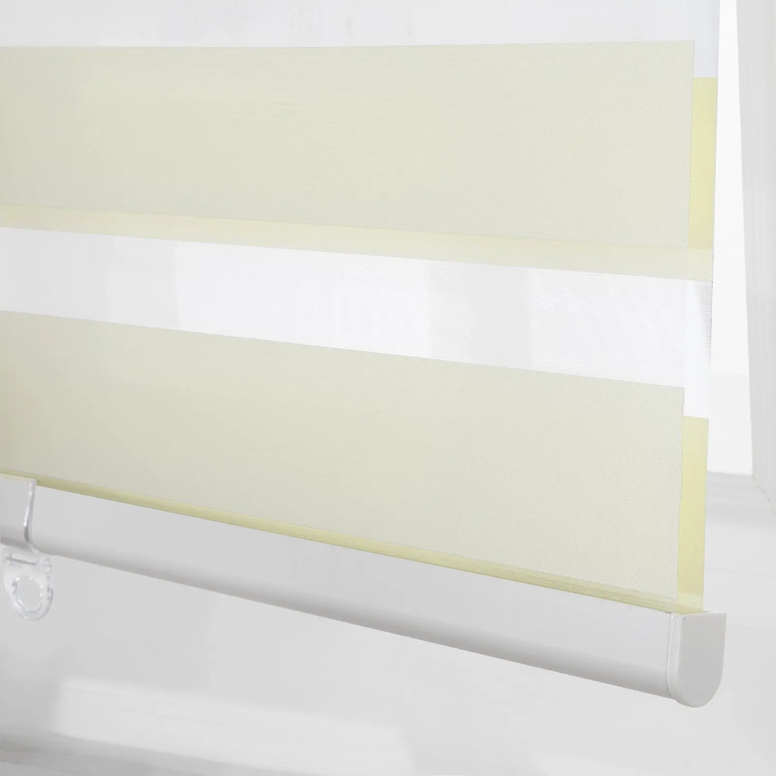 Brio Motorized Blackout Zebra Shade Cordless - Image 11