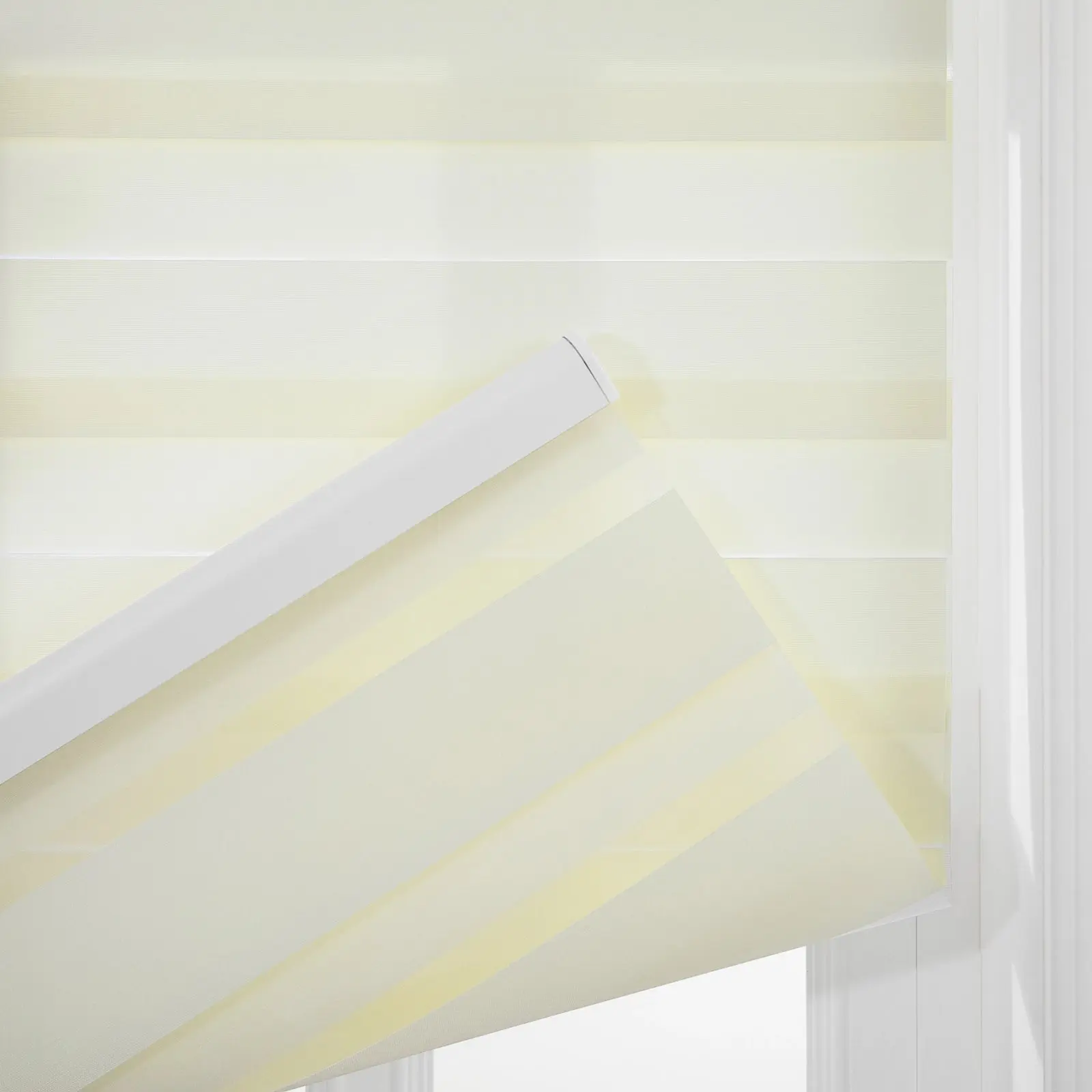 Brio Motorized Blackout Zebra Shade Cordless - Image 12