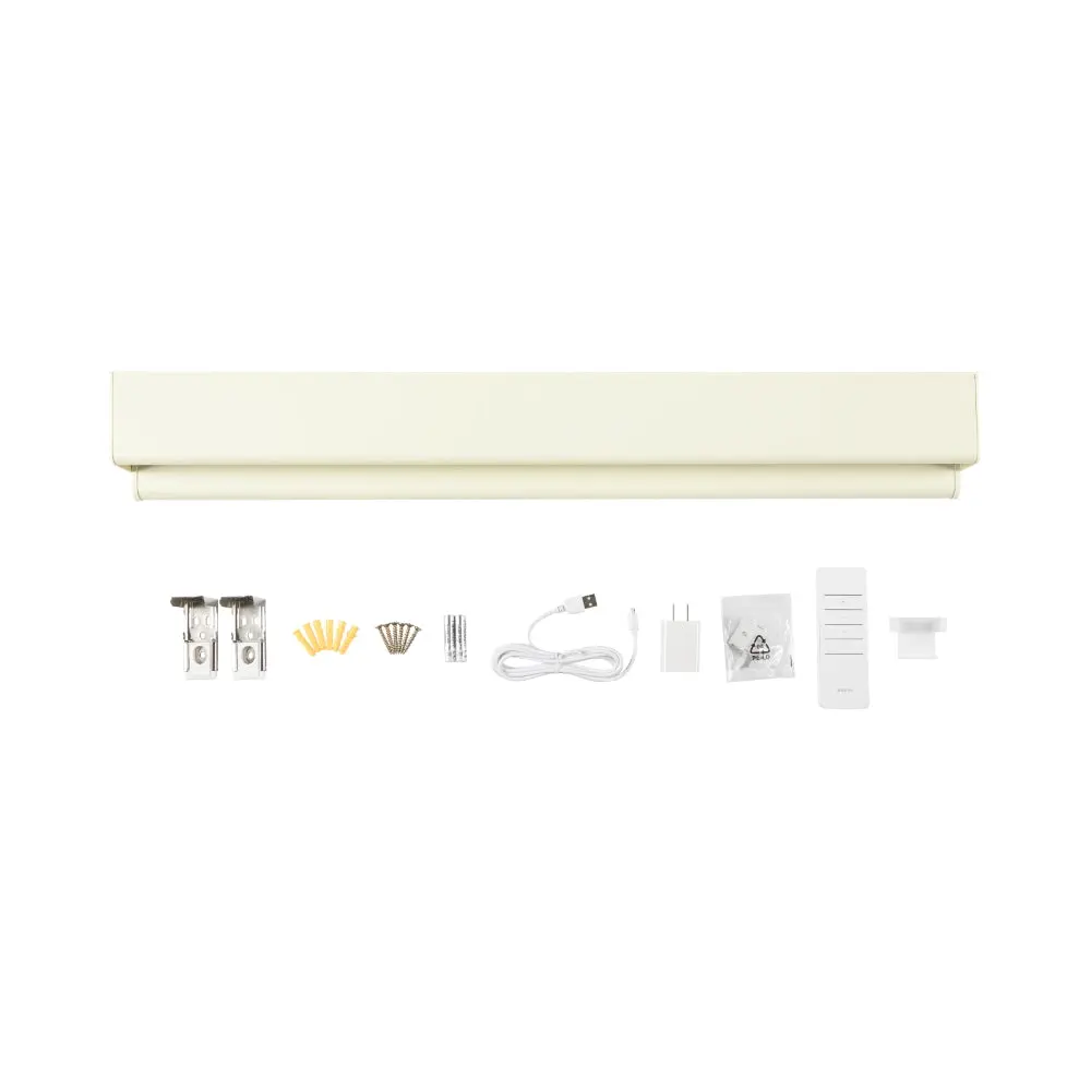 Brio Motorized Blackout Zebra Shade Cordless - Image 13