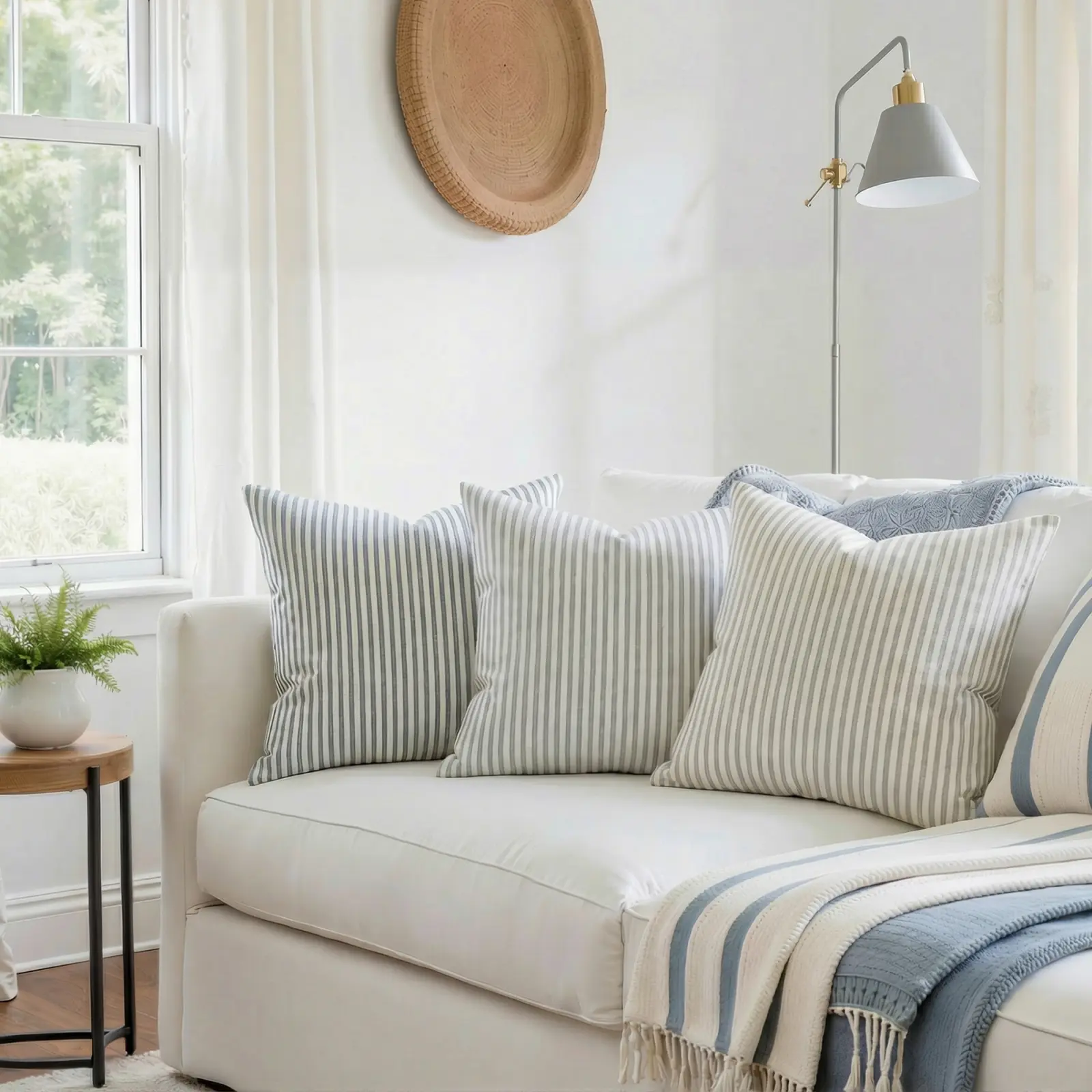 Britt Bengoechea Print Linen Cotton Pillow Cover - Image 70