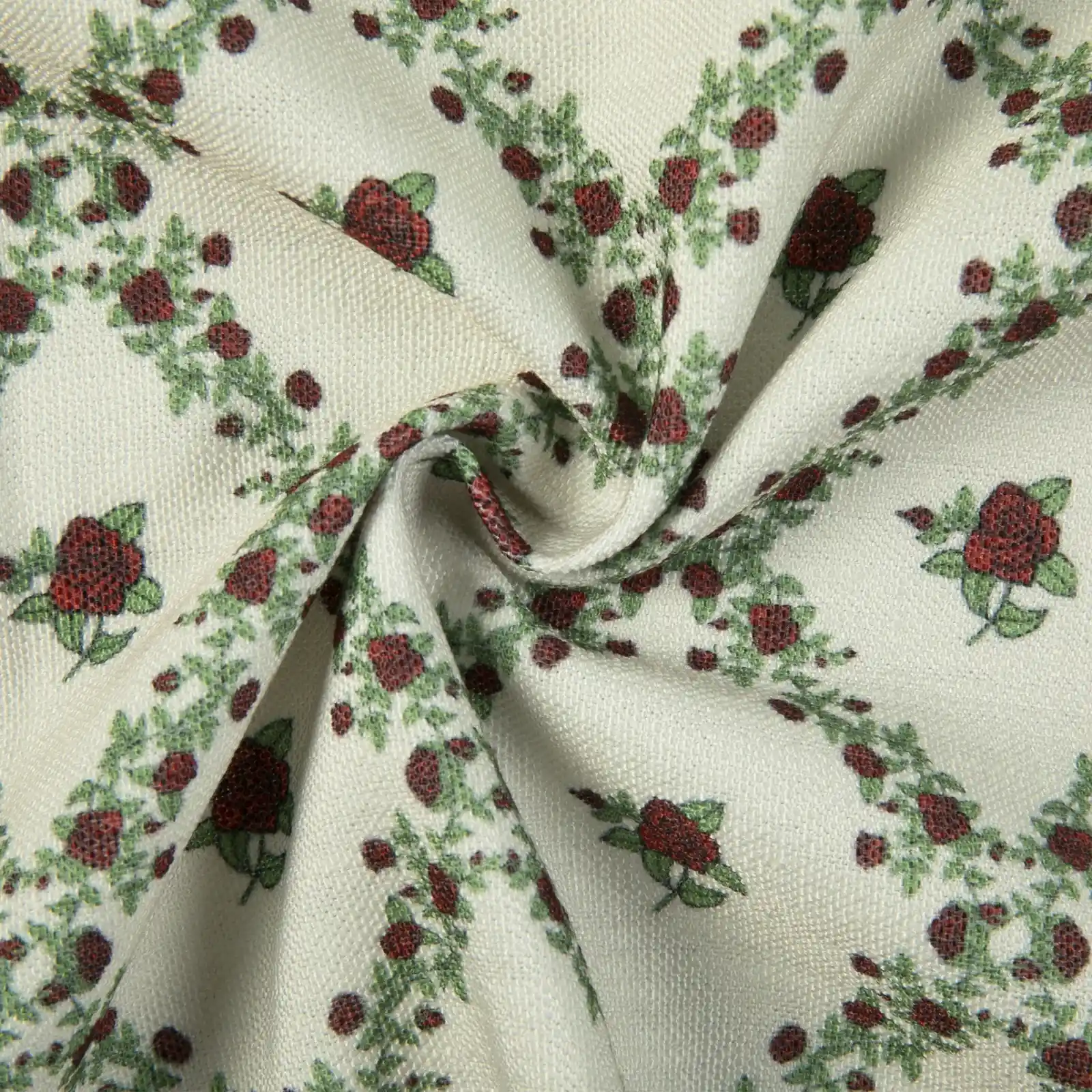 Britt Bengoechea Print Linen Cotton Pillow Cover - Image 94