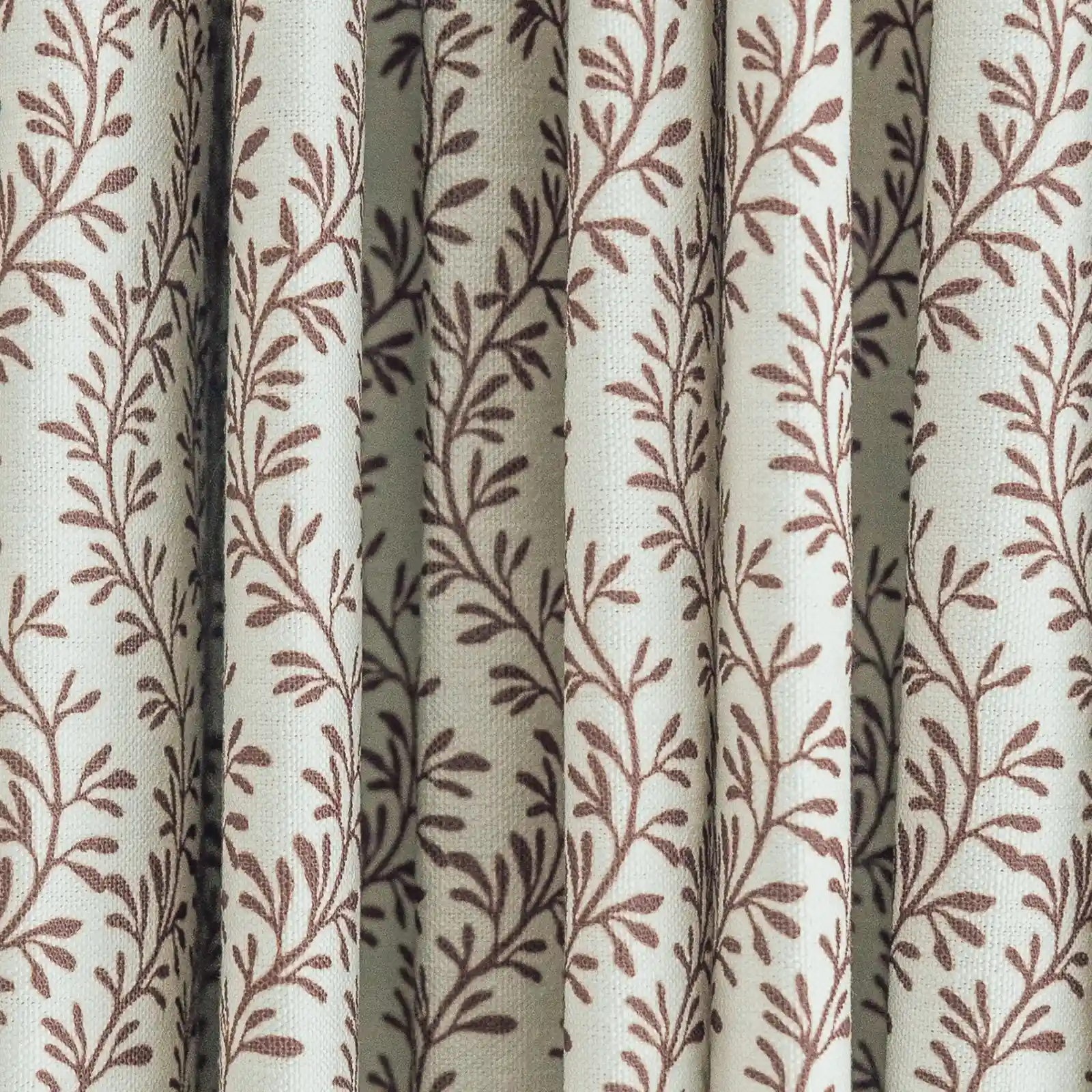 Britt Bengoechea Floral Print Linen Cotton Drapery Pleated - Image 13