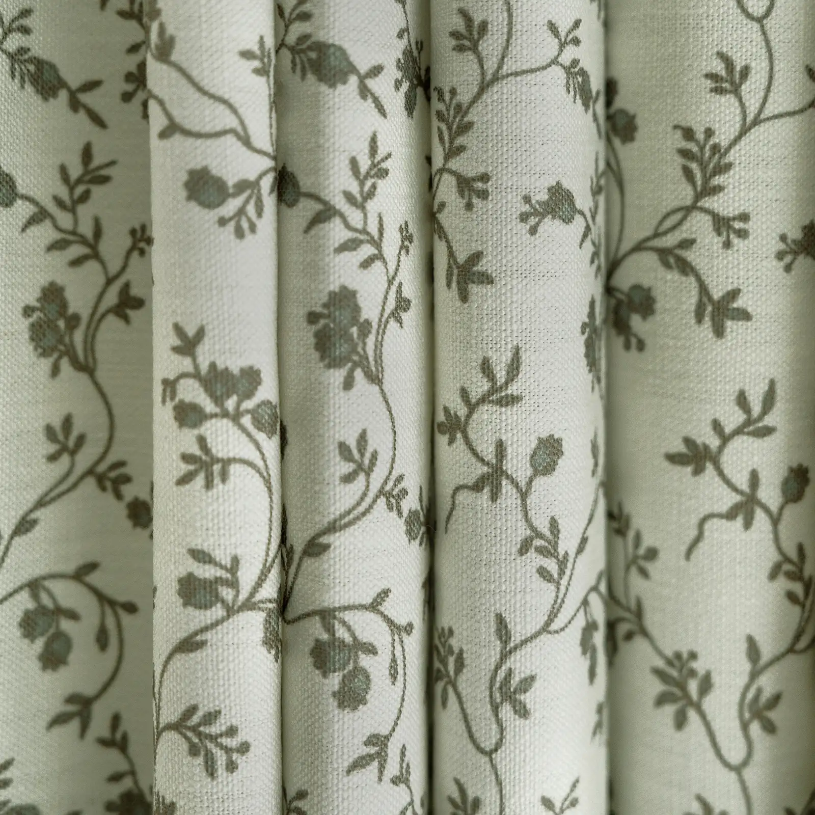 Britt Bengoechea Floral Print Linen Cotton Drapery Pleated - Image 37