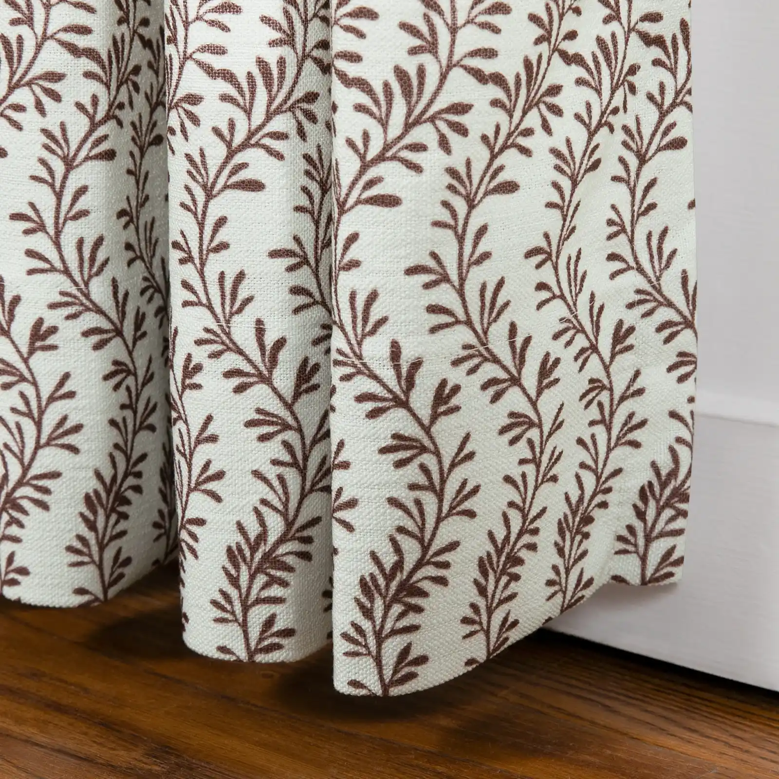 Britt Bengoechea Floral Print Linen Cotton Drapery Pleated - Image 82