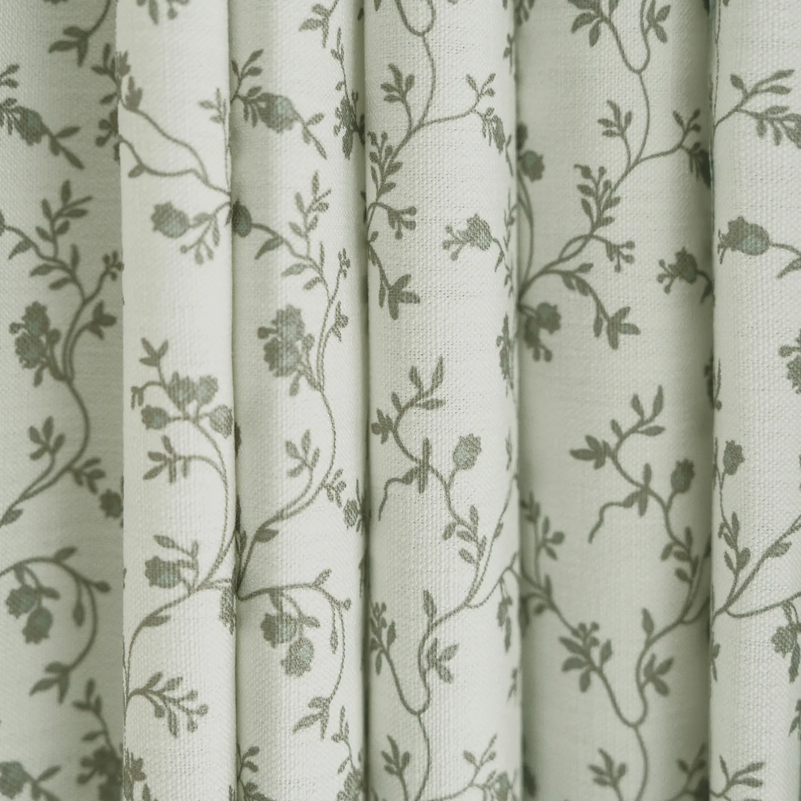 Britt Bengoechea Floral Print Linen Cotton Drapery Pleated - Image 93